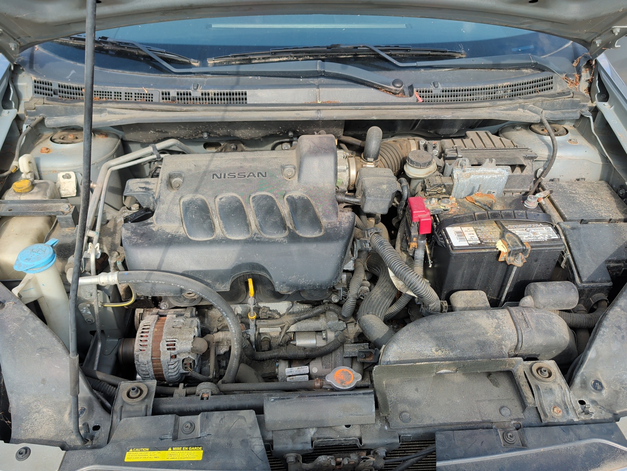 2011 nissan sentra 2.0 with 128752 miles for sale near Elk River, Minnesota 106636_49_engine_bay.jpg