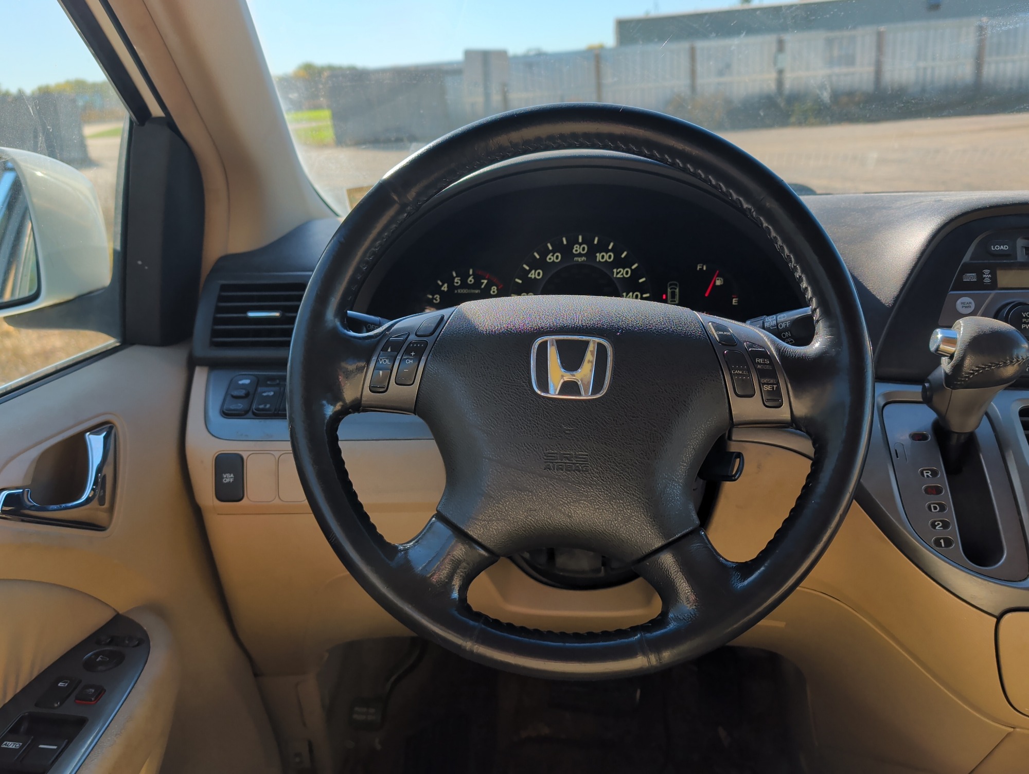 2006 honda odyssey ex-l with 241784 miles for sale near Elk River, Minnesota 106638_33_dash_from_driver.jpg