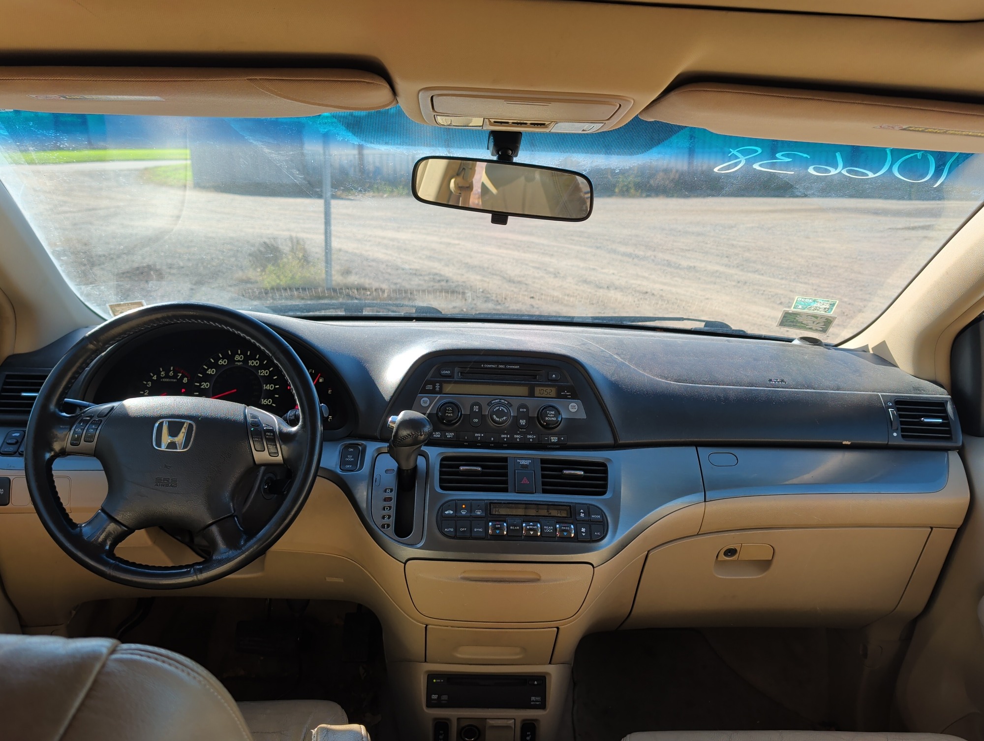 2006 honda odyssey ex-l with 241784 miles for sale near Elk River, Minnesota 106638_34_whole_dash.jpg