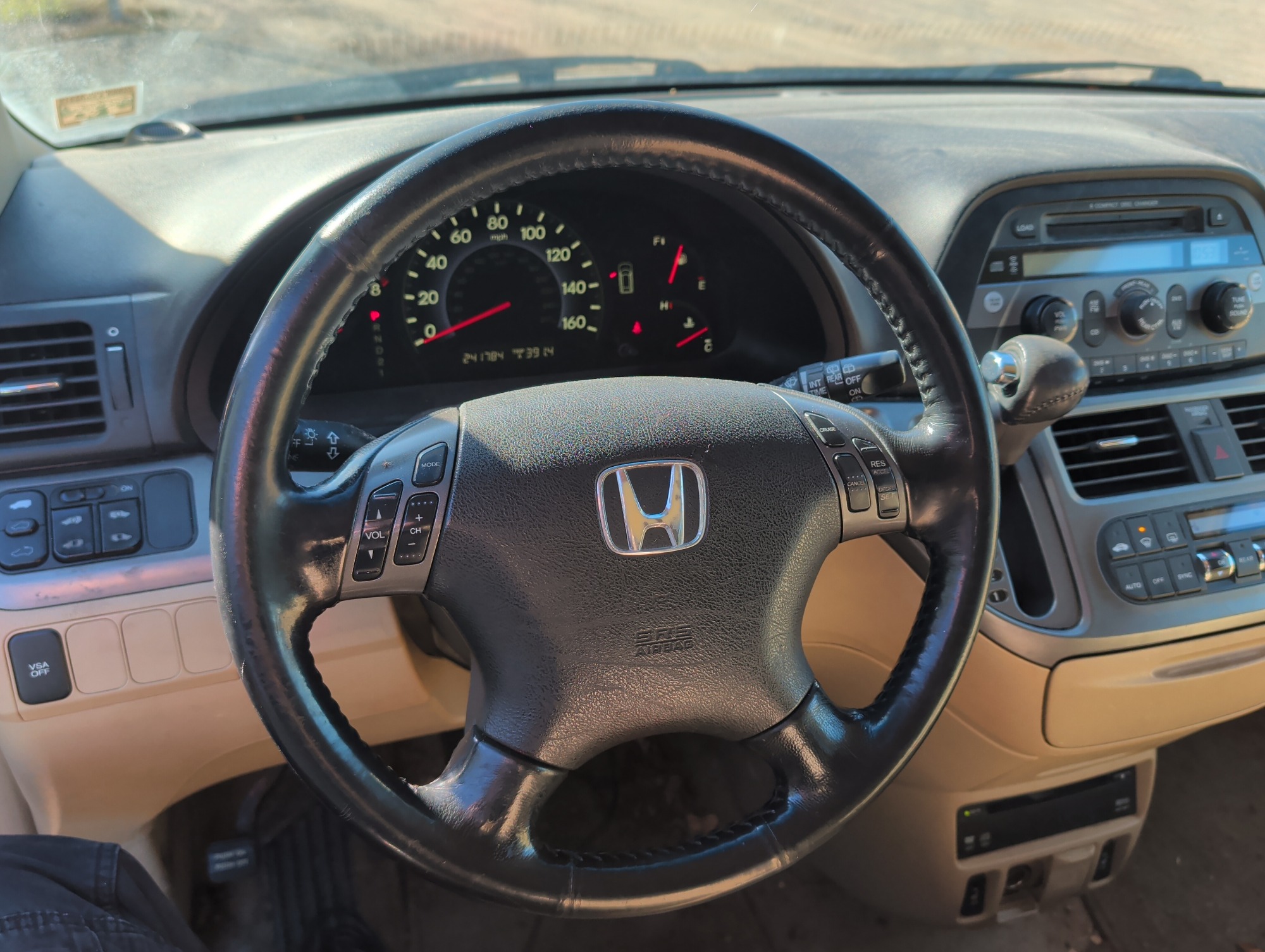 2006 honda odyssey ex-l with 241784 miles for sale near Elk River, Minnesota 106638_36_steering_wheel.jpg