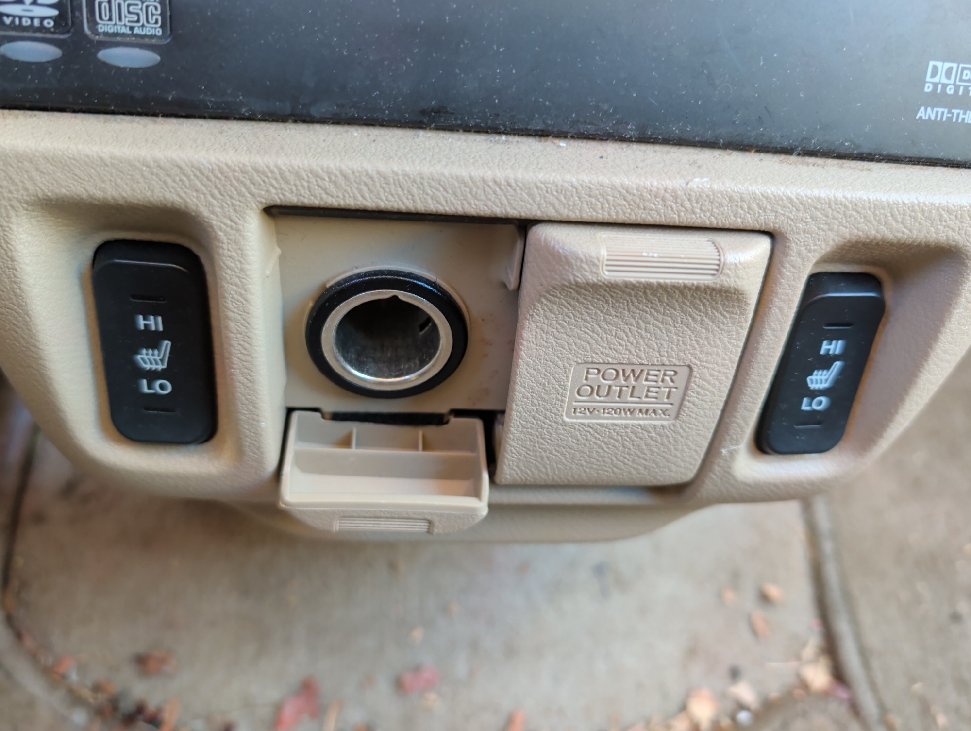2006 honda odyssey ex-l with 241784 miles for sale near Elk River, Minnesota 106638_42_heated_seat_switches.jpg