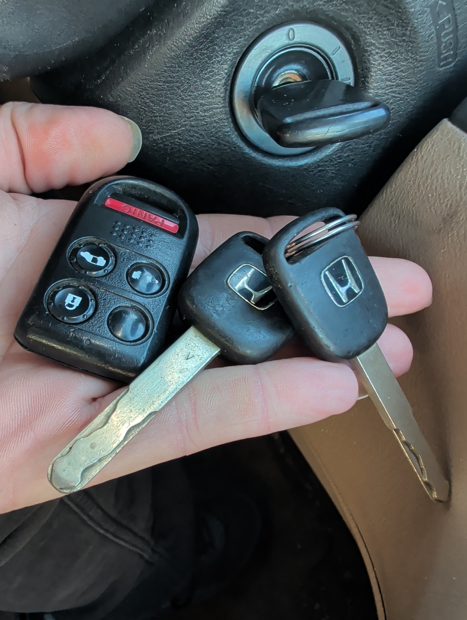 2006 honda odyssey ex-l with 241784 miles for sale near Elk River, Minnesota 106638_51_keys.jpg
