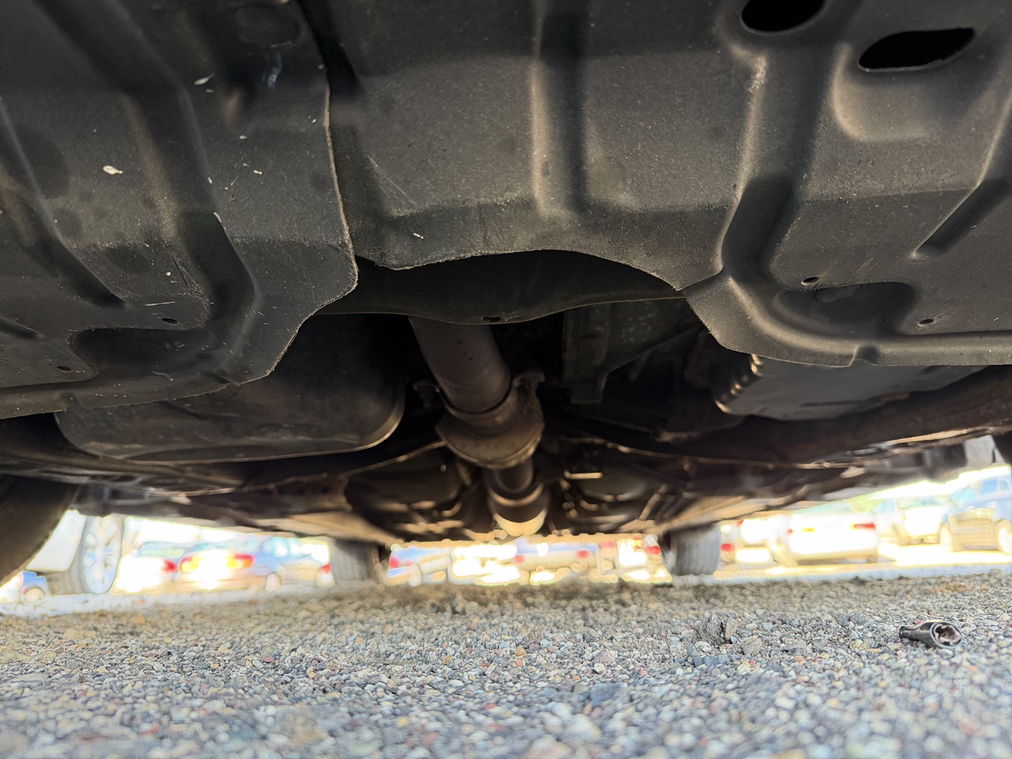 2011 toyota camry base-6-spd-at with 219492 miles for sale near Elk River, Minnesota 106639_16_undercar_front.jpg