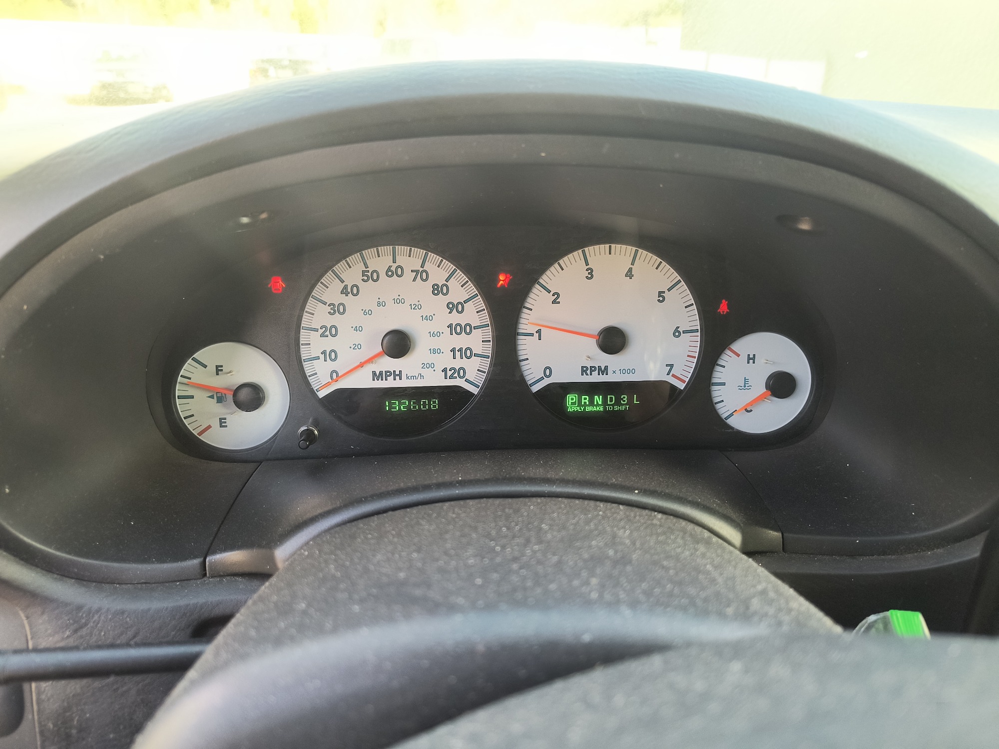 2005 dodge caravan sxt with 132608 miles for sale near Elk River, Minnesota 106640_43_gauge_cluster.jpg
