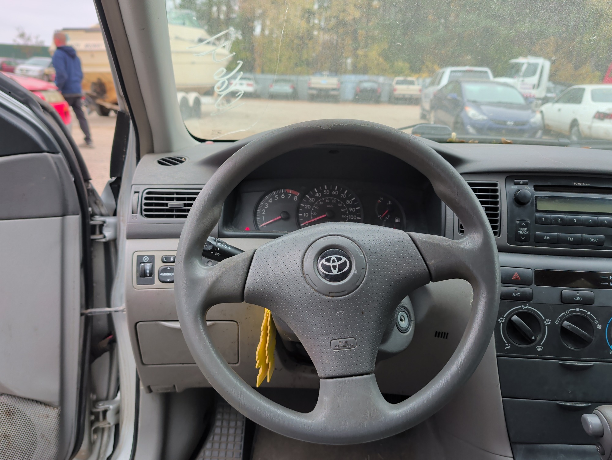 2007 toyota corolla ce with 173168 miles for sale near Elk River, Minnesota 106641_33_dash_from_driver.jpg