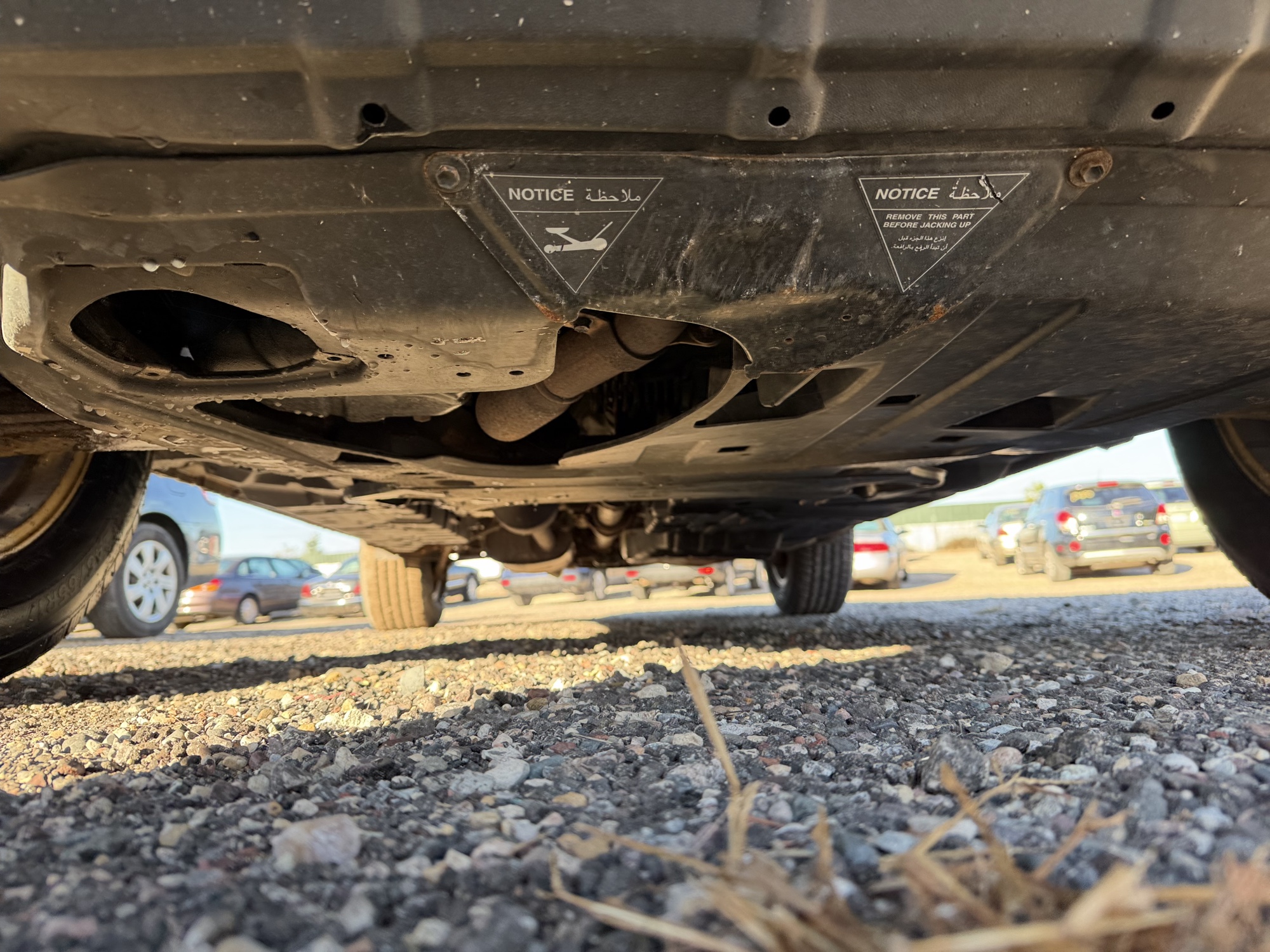 2010 toyota highlander base-4wd with 203970 miles for sale near Elk River, Minnesota 106642_16_undercar_front.jpg