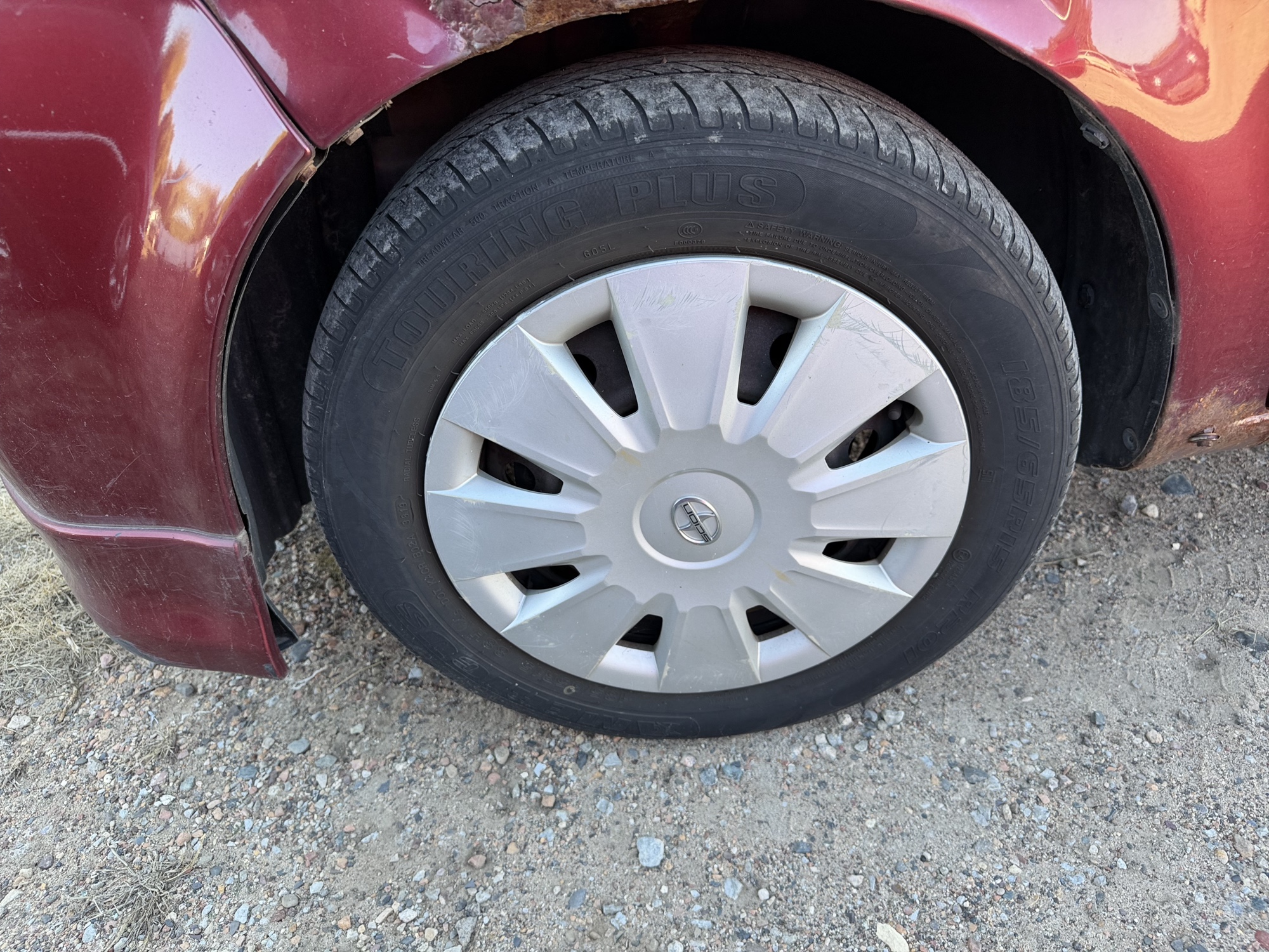 2006 scion xb wagon with 203036 miles for sale near Elk River, Minnesota 106646_12_drv_front_wheel.jpg