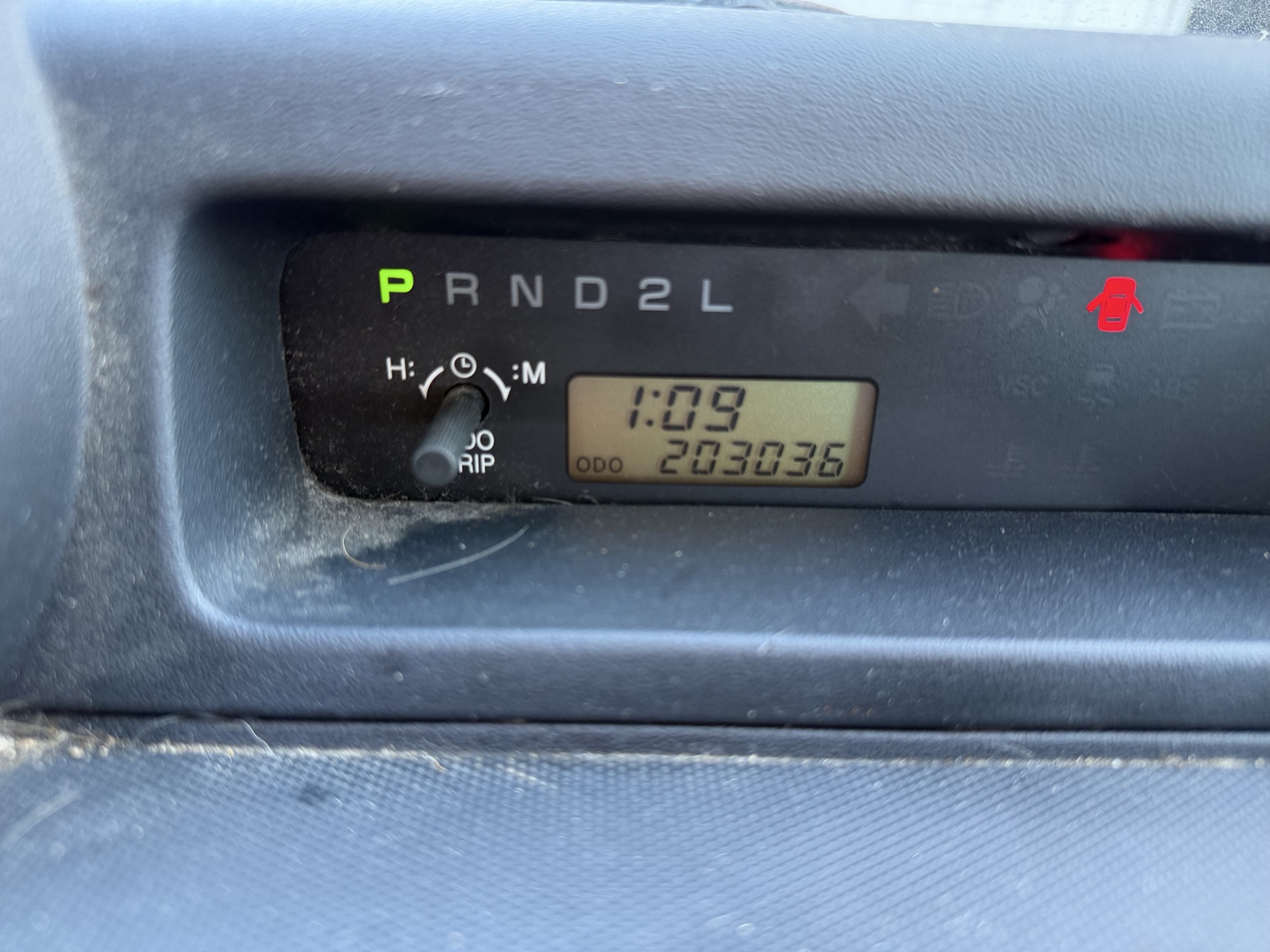 2006 scion xb wagon with 203036 miles for sale near Elk River, Minnesota 106646_44_mileage_closeup.jpg