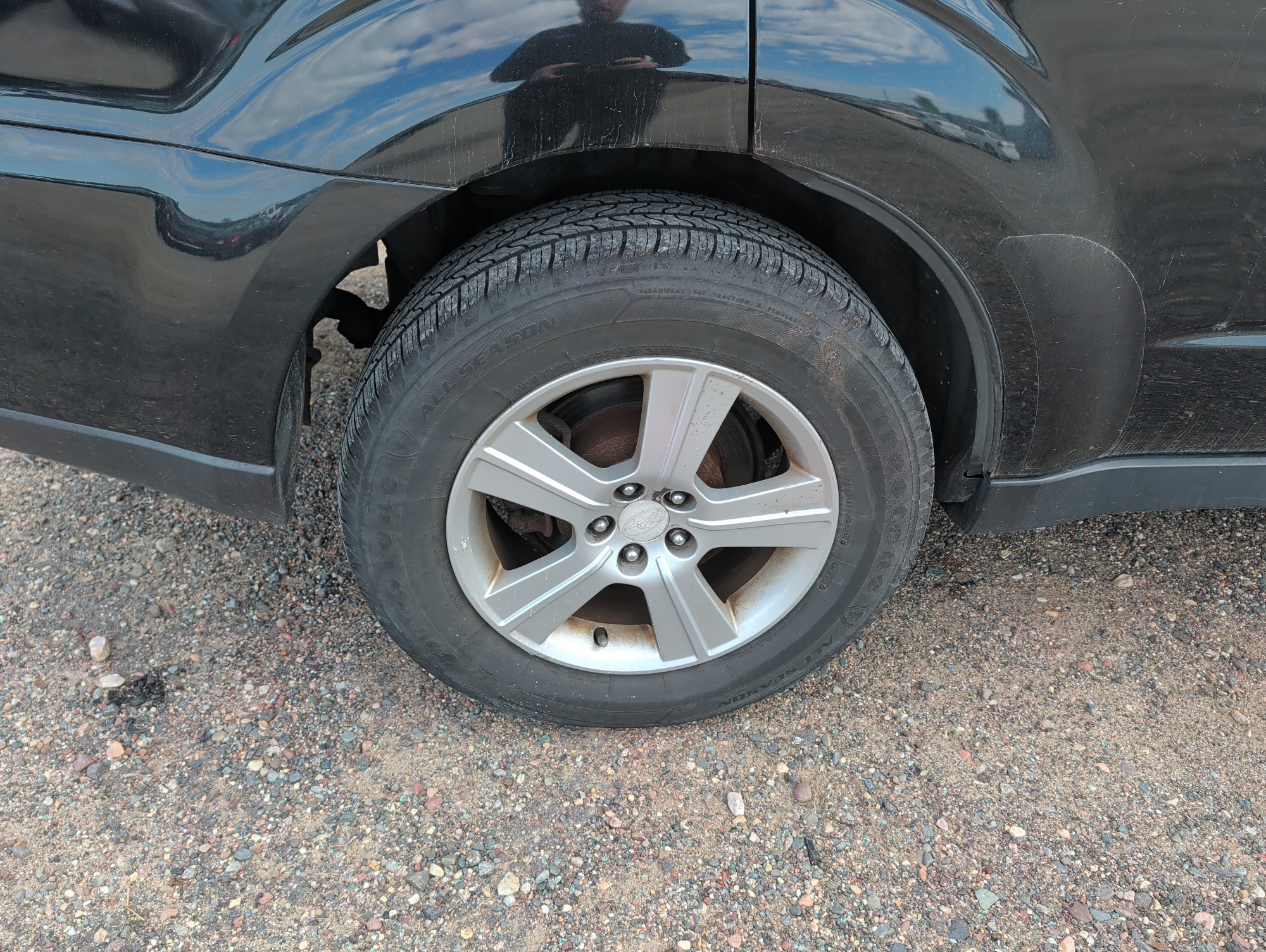 2011 subaru forester 2.5x-touring with 158569 miles for sale near Elk River, Minnesota 106647_14_rear_pass_wheel.jpg