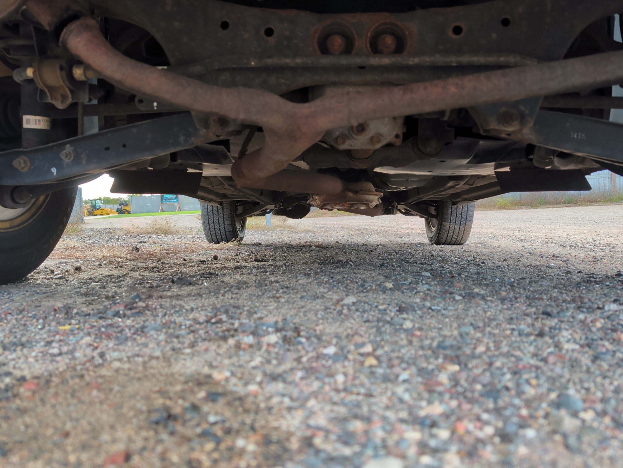 2011 subaru forester 2.5x-touring with 158569 miles for sale near Elk River, Minnesota 106647_19_undercar_rear.jpg