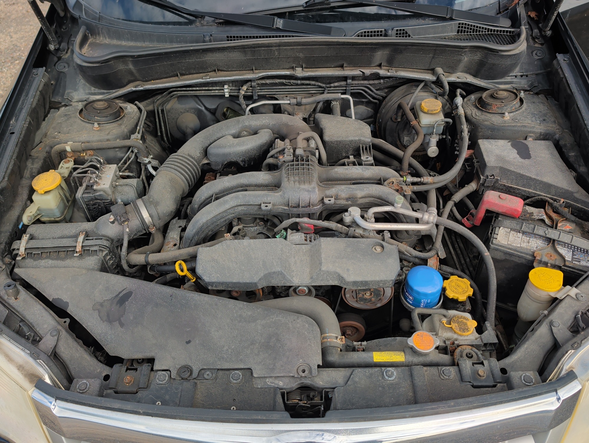 2011 subaru forester 2.5x-touring with 158569 miles for sale near Elk River, Minnesota 106647_49_engine_bay.jpg