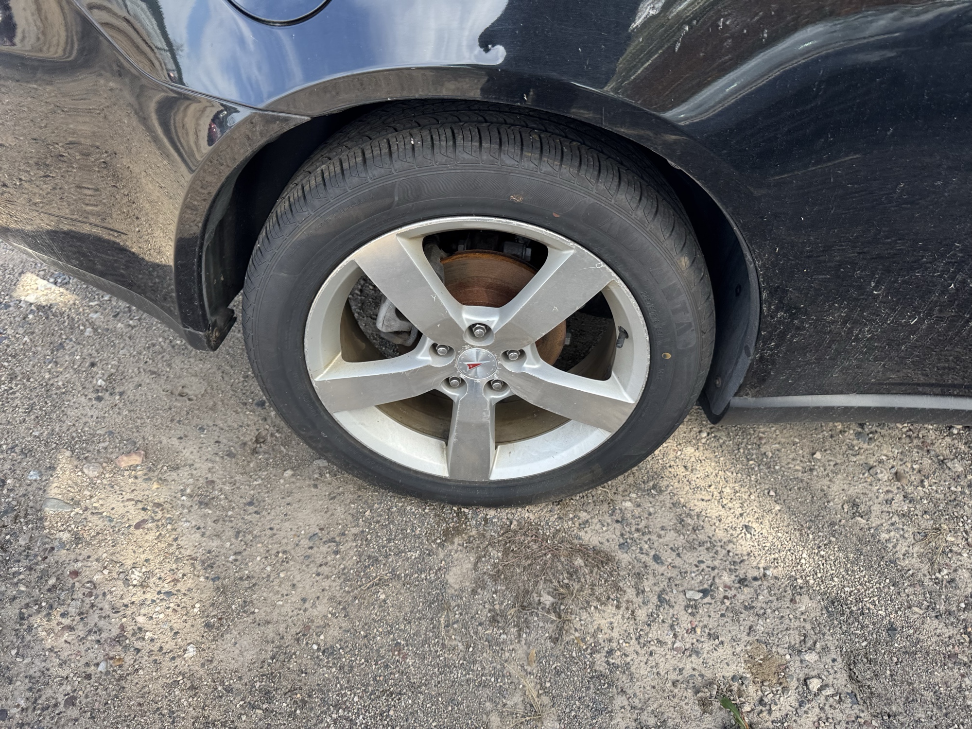 2007 pontiac g6 gt-convertible with 137159 miles for sale near Elk River, Minnesota 106649_14_rear_pass_wheel.jpg