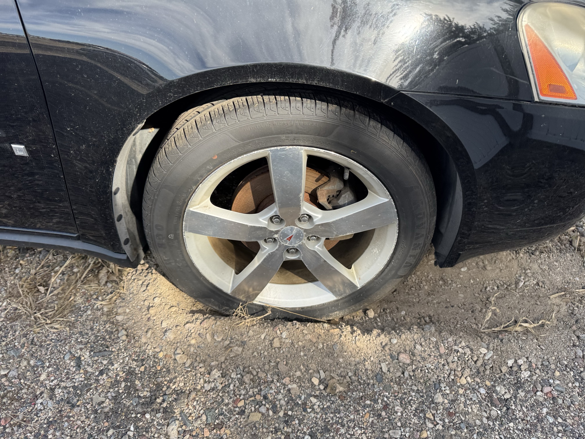 2007 pontiac g6 gt-convertible with 137159 miles for sale near Elk River, Minnesota 106649_15_front_pass_wheel.jpg