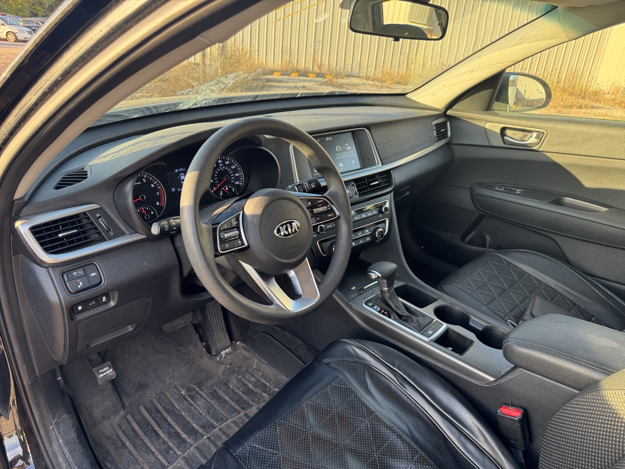 2020 kia optima lx with 79869 miles for sale near Elk River, Minnesota 106650_33_dash_from_driver.jpg
