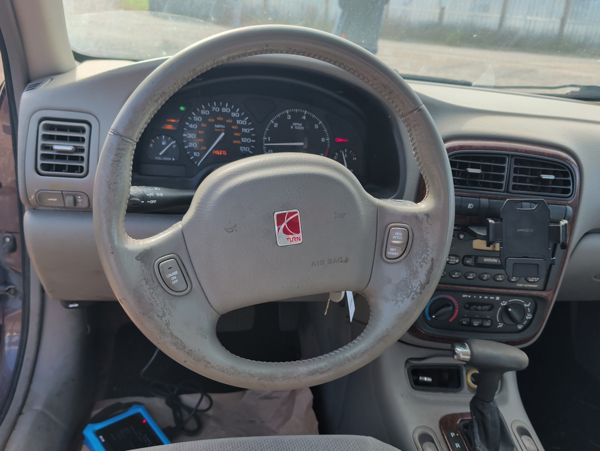 2000 saturn ls ls2 with 145375 miles for sale near Elk River, Minnesota 106652_33_dash_from_driver.jpg