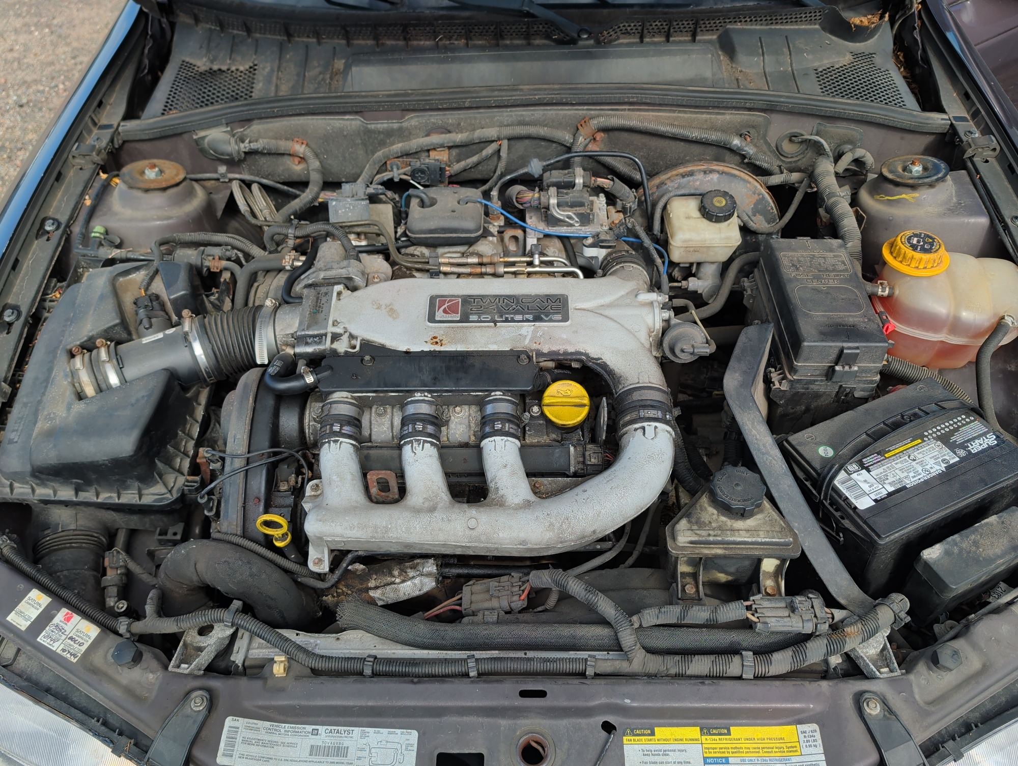 2000 saturn ls ls2 with 145375 miles for sale near Elk River, Minnesota 106652_49_engine_bay.jpg