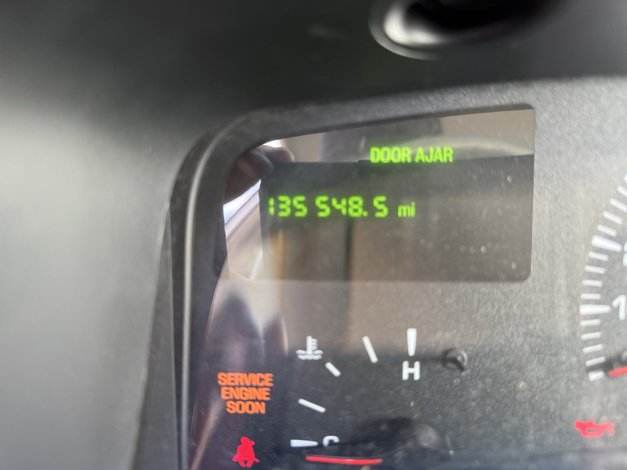 2000 lincoln town-car executive with 135548 miles for sale near Elk River, Minnesota 106654_44_mileage_closeup.jpg