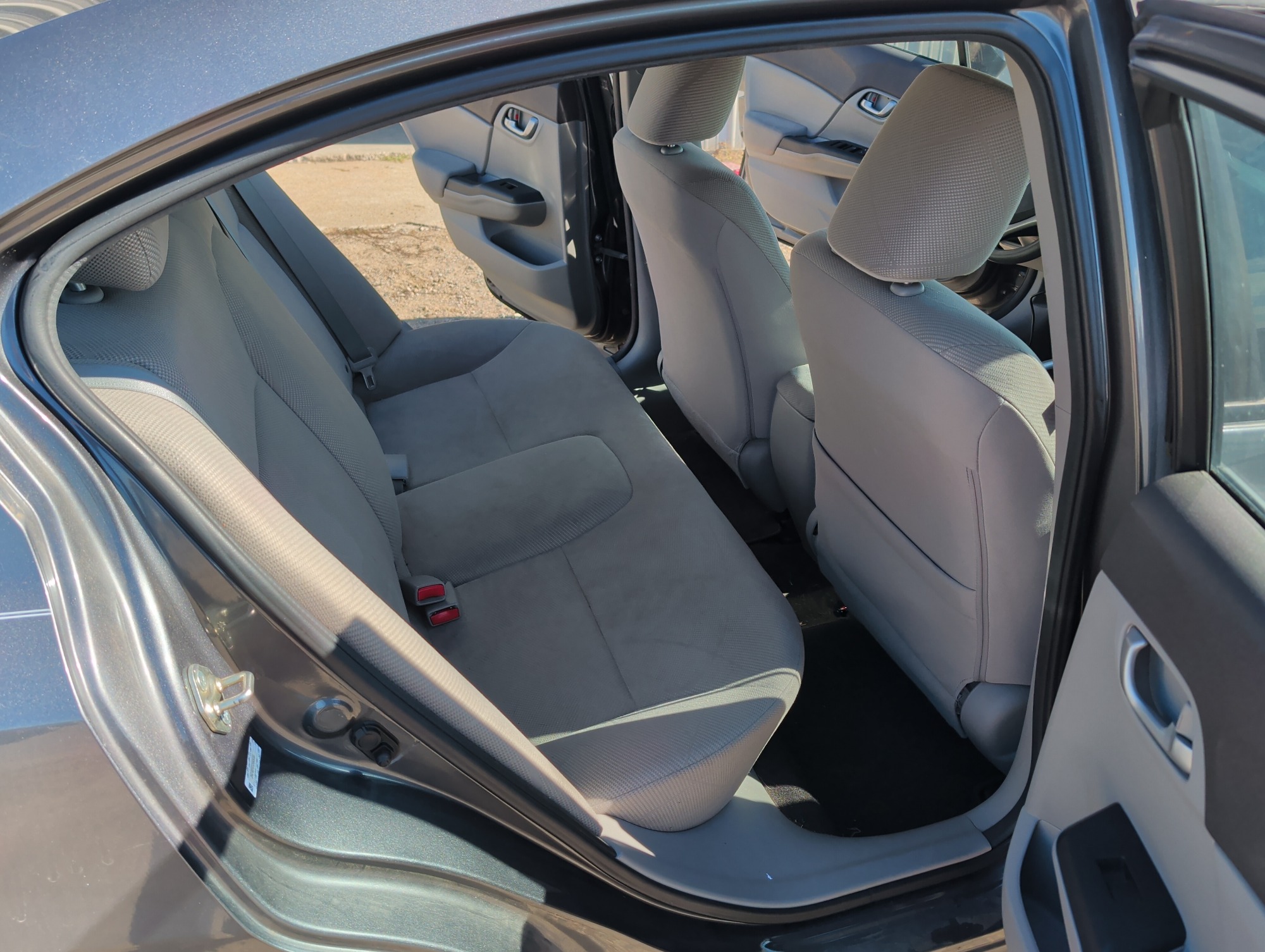 2012 honda civic lx-sedan-5-speed-at with 150021 miles for sale near Elk River, Minnesota 106655_28_pass_rear_seat.jpg