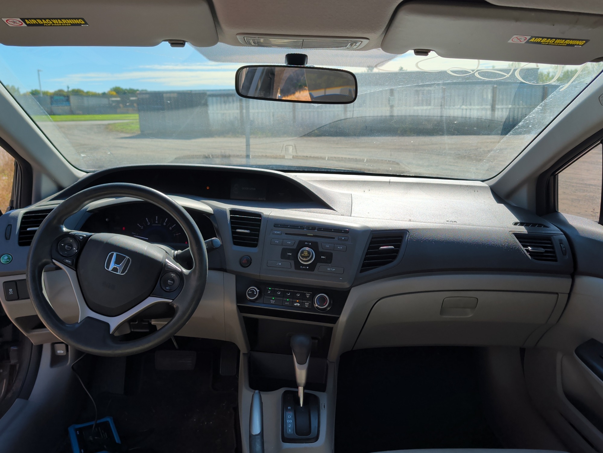 2012 honda civic lx-sedan-5-speed-at with 150021 miles for sale near Elk River, Minnesota 106655_34_whole_dash.jpg