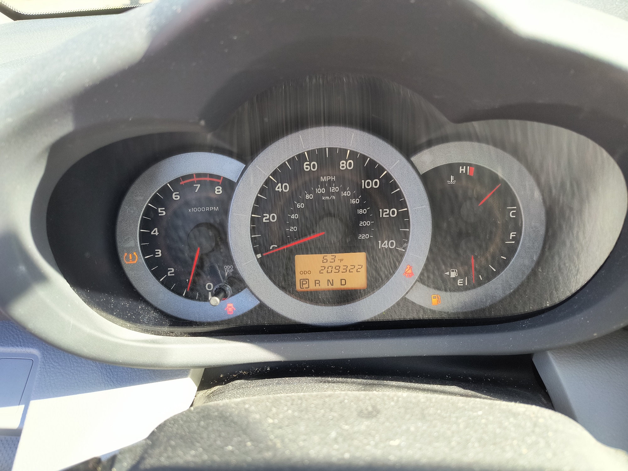 2010 toyota rav4 base-i4-4wd with 209322 miles for sale near Elk River, Minnesota 106656_43_gauge_cluster.jpg