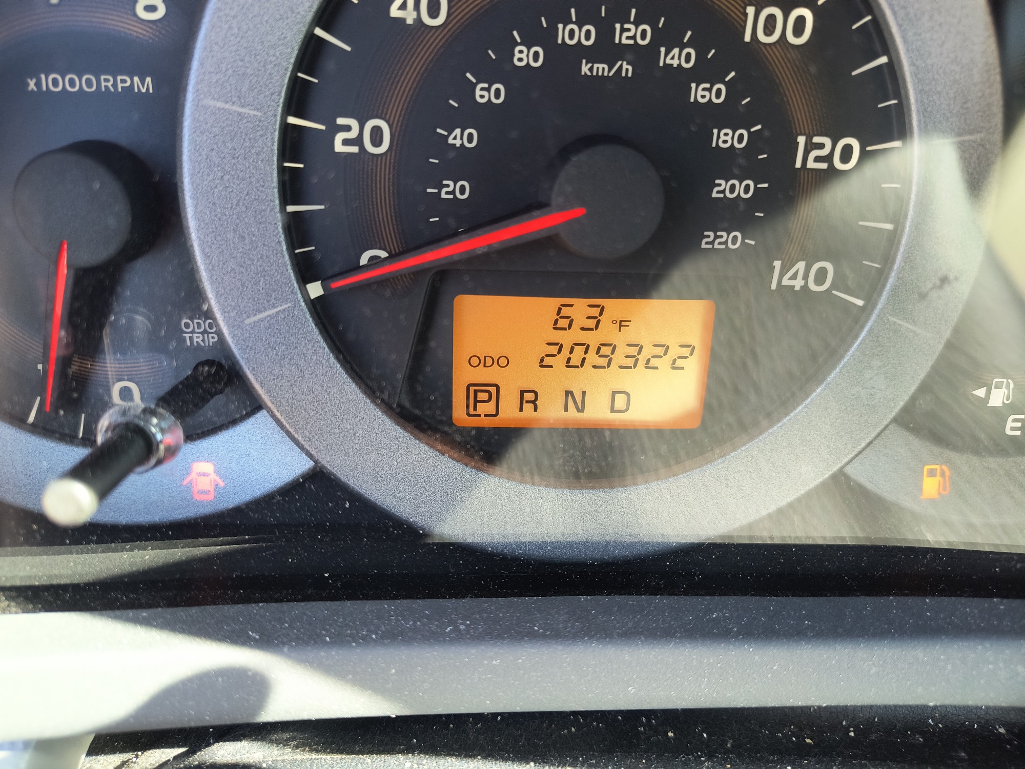 2010 toyota rav4 base-i4-4wd with 209322 miles for sale near Elk River, Minnesota 106656_44_mileage_closeup.jpg