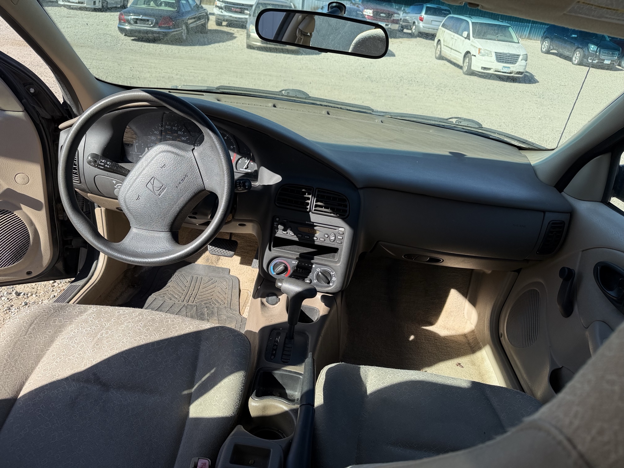 2002 saturn sl sl1 with 170974 miles for sale near Elk River, Minnesota 106660_34_whole_dash.jpg