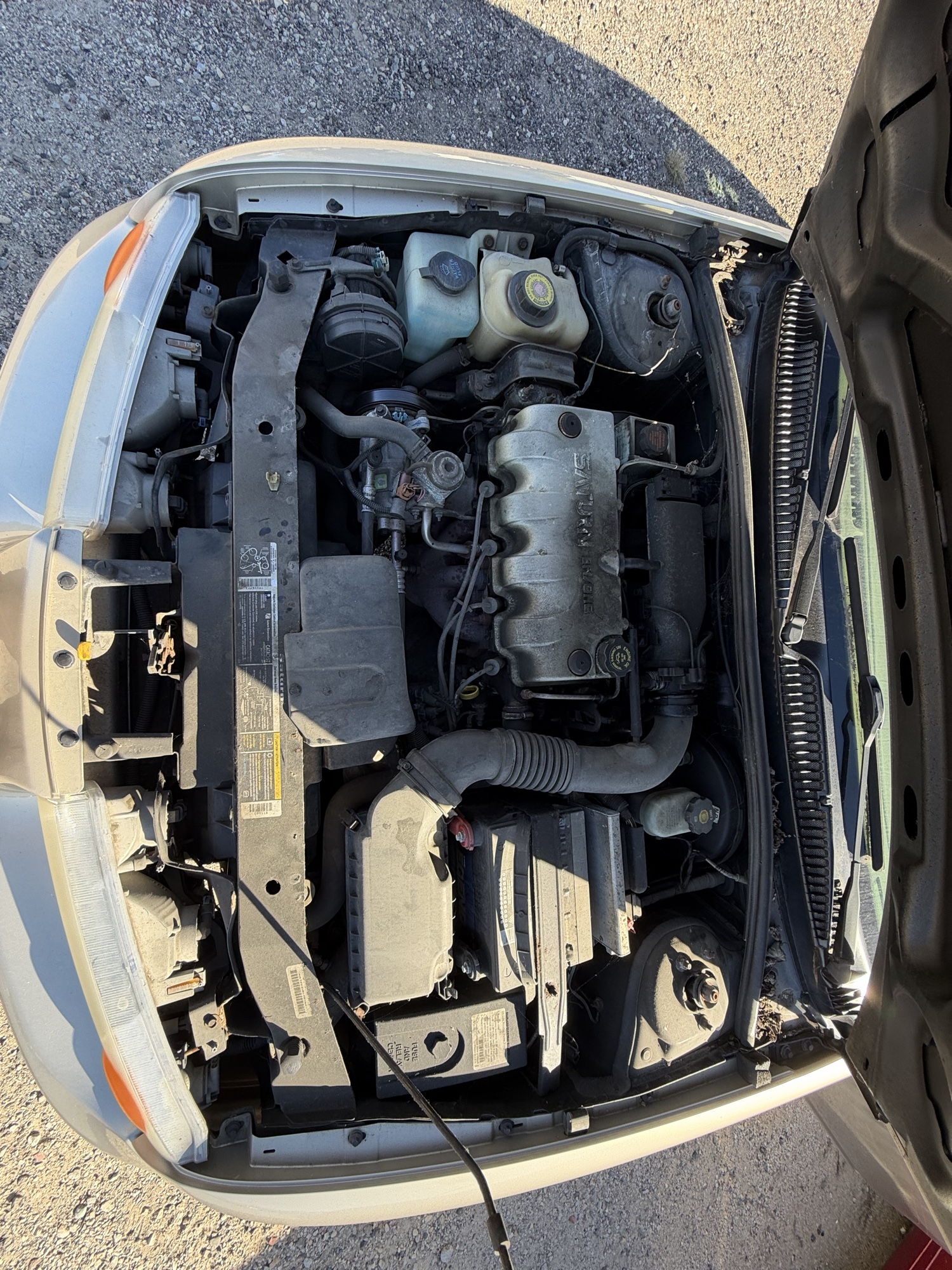 2002 saturn sl sl1 with 170974 miles for sale near Elk River, Minnesota 106660_49_engine_bay.jpg