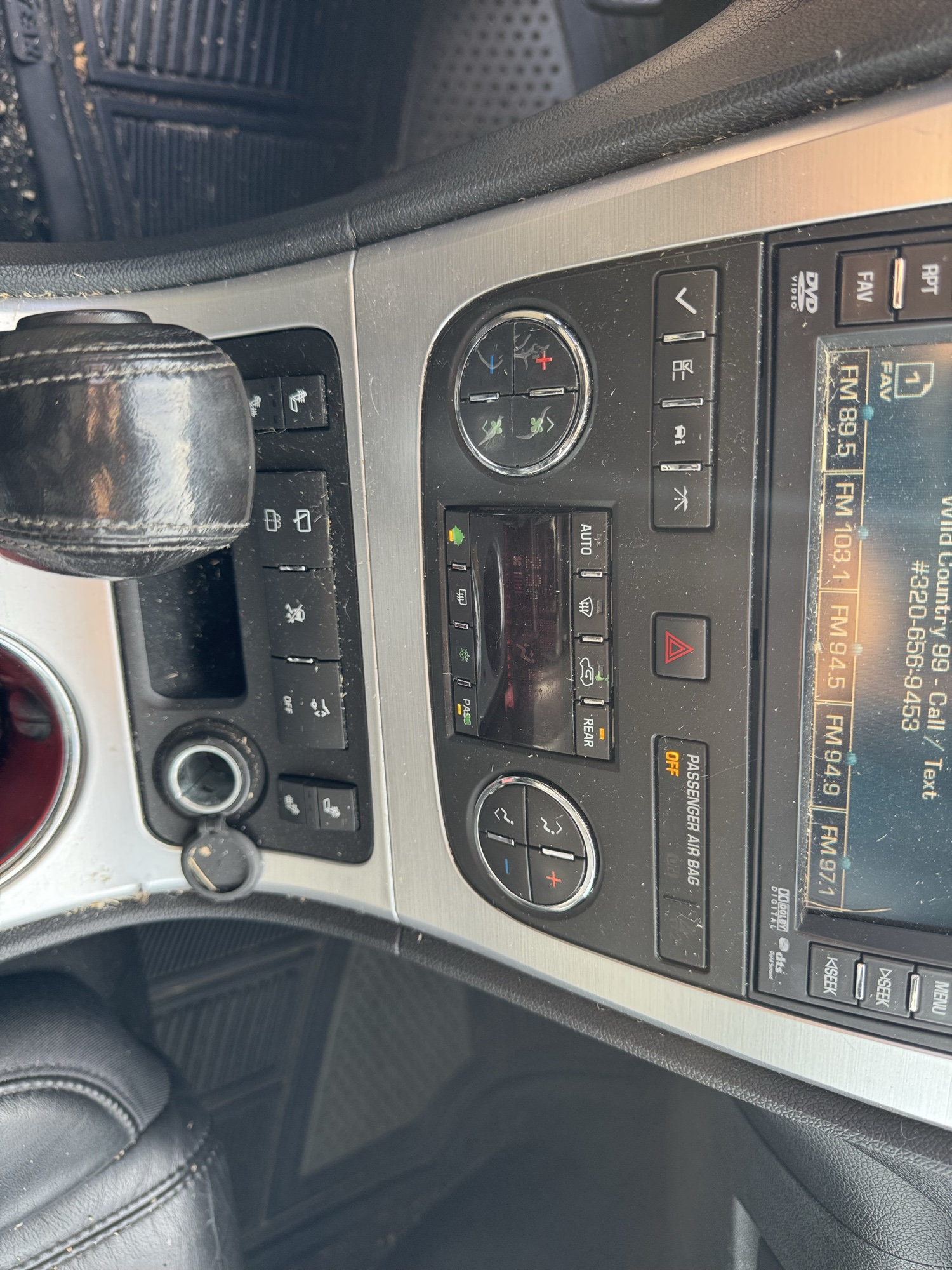 2010 gmc acadia slt-1-awd with 367138 miles for sale near Elk River, Minnesota 106661_40_climate_control.jpg