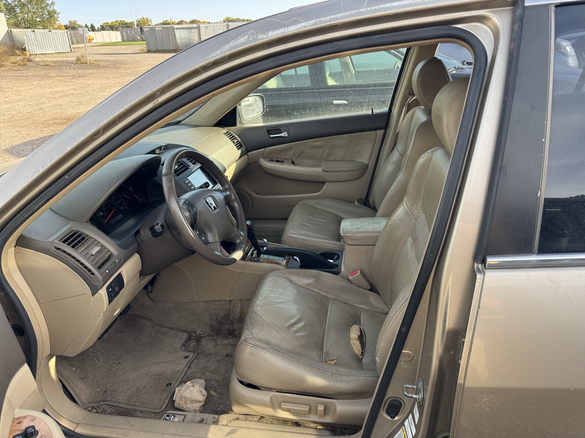 2003 honda accord ex-v6-sedan-at with 244000 miles for sale near Elk River, Minnesota 106662_22_driver_seat.jpg