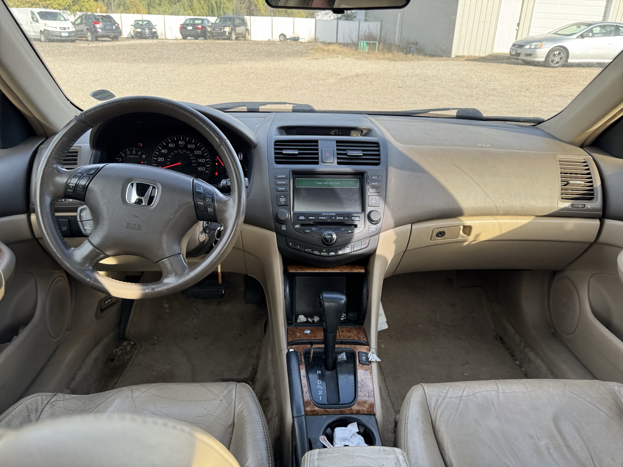 2003 honda accord ex-v6-sedan-at with 244000 miles for sale near Elk River, Minnesota 106662_34_whole_dash.jpg