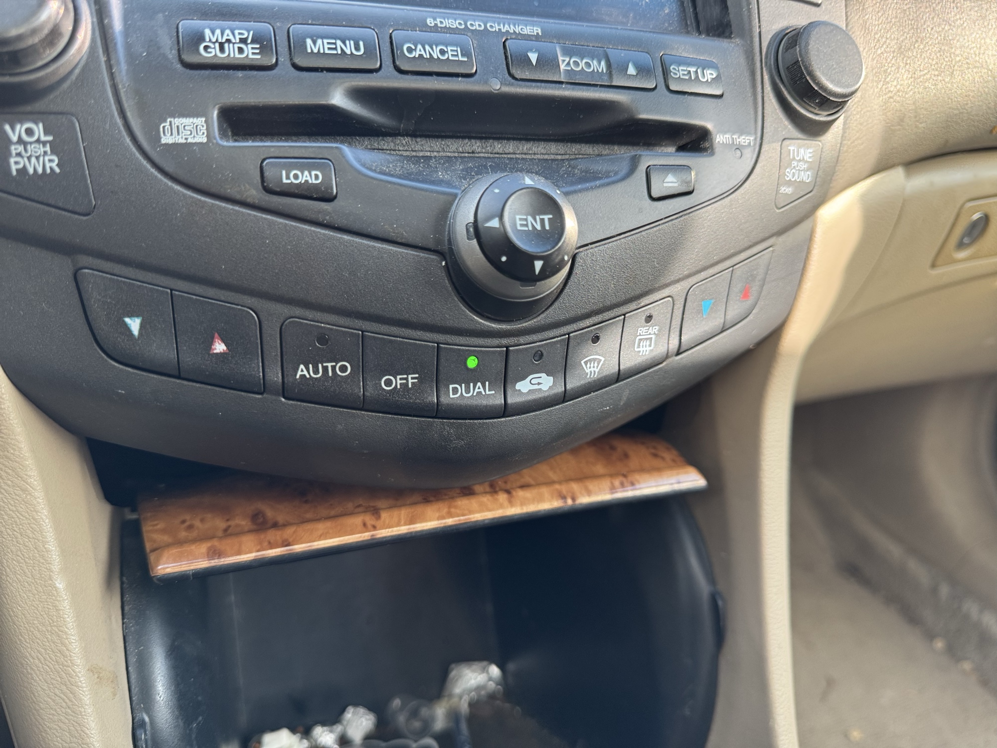 2003 honda accord ex-v6-sedan-at with 244000 miles for sale near Elk River, Minnesota 106662_40_climate_control.jpg