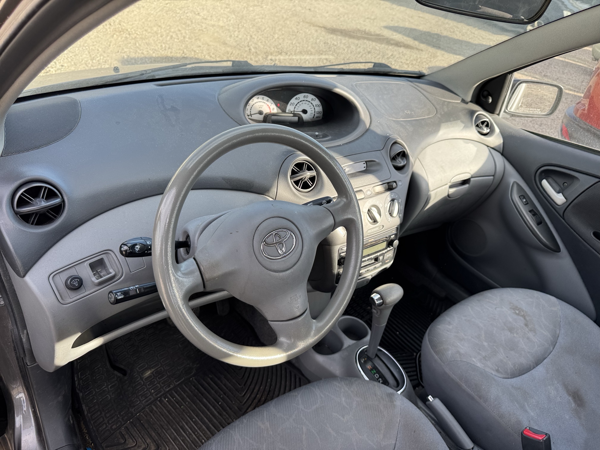 2003 toyota echo 4-door-sedan with 222883 miles for sale near Elk River, Minnesota 106664_33_dash_from_driver.jpg