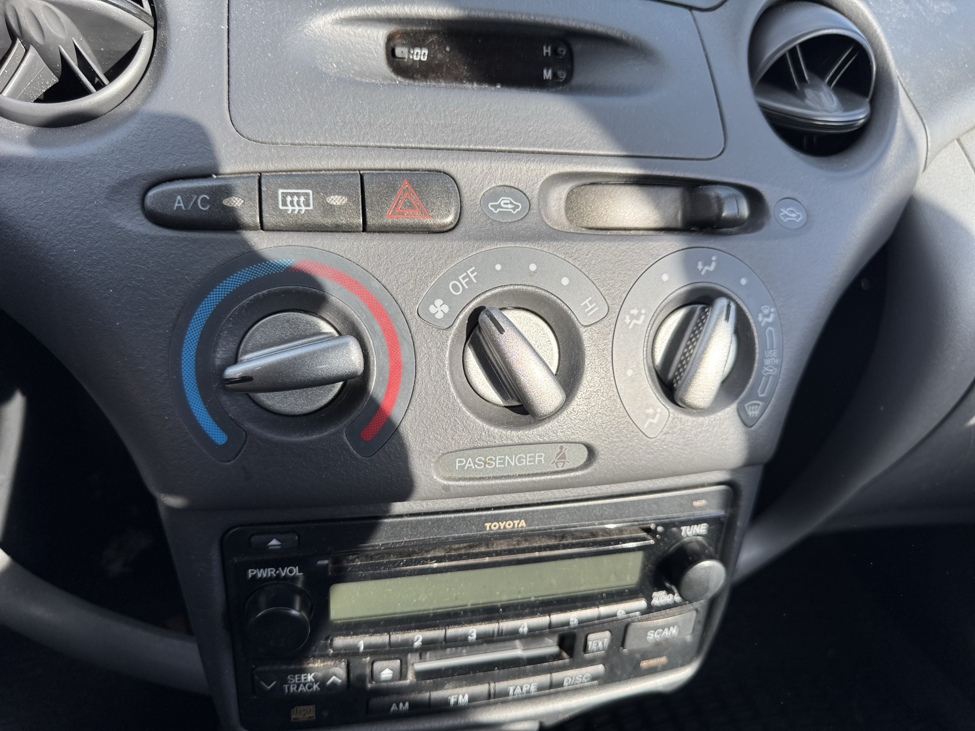 2003 toyota echo 4-door-sedan with 222883 miles for sale near Elk River, Minnesota 106664_40_climate_control.jpg
