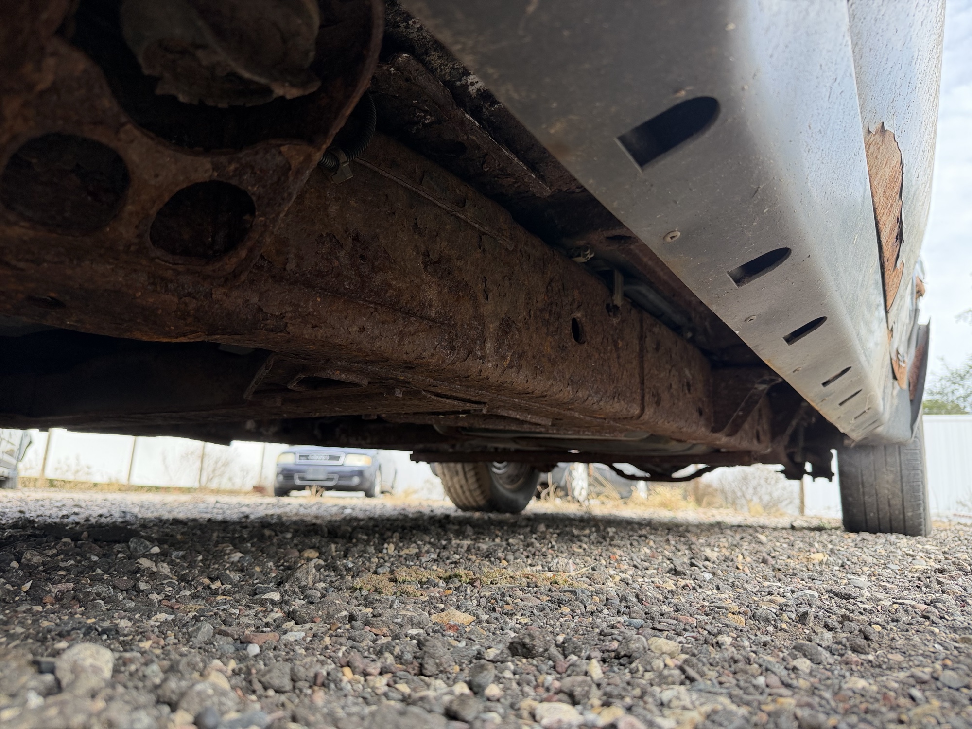 2002 gmc envoy with 220295 miles for sale near Elk River, Minnesota 106665_17_undercar_drv_side.jpg