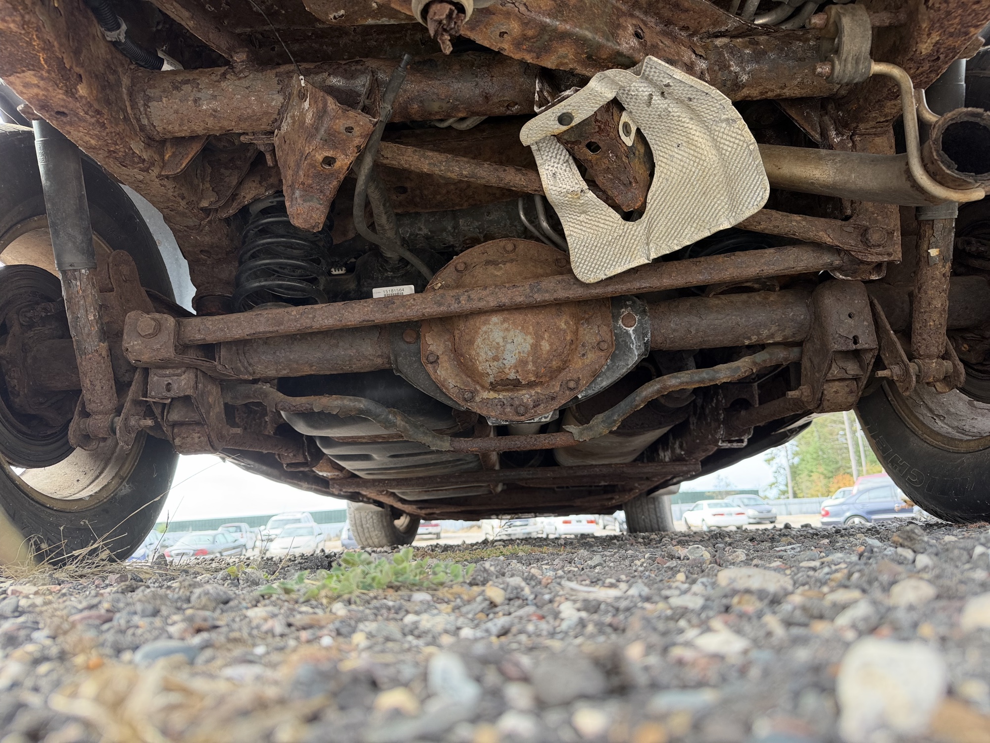 2002 gmc envoy with 220295 miles for sale near Elk River, Minnesota 106665_19_undercar_rear.jpg