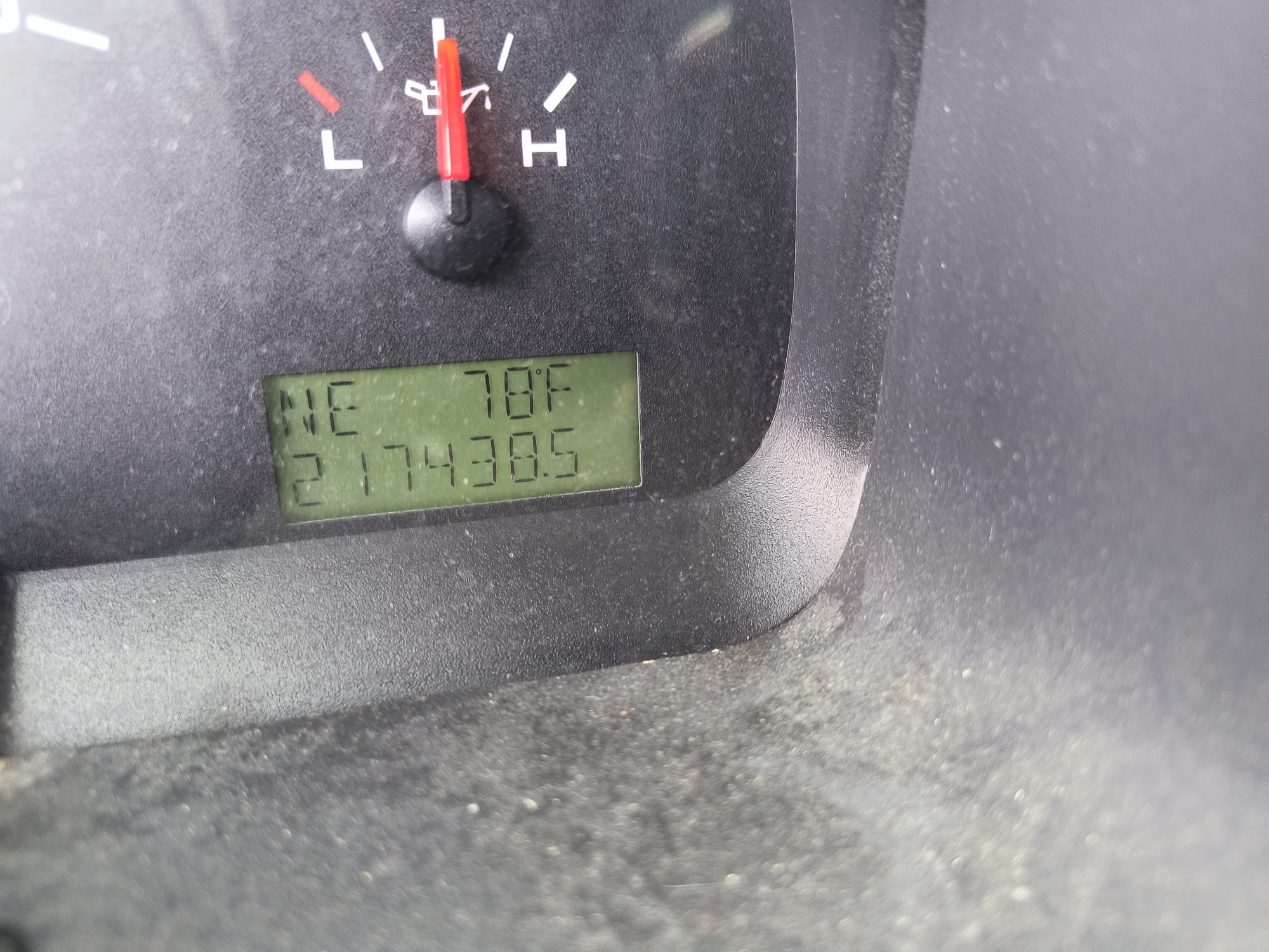 2004 ford f-150 xl-supercab-4wd with 217438 miles for sale near Elk River, Minnesota 106666_44_mileage_closeup.jpg