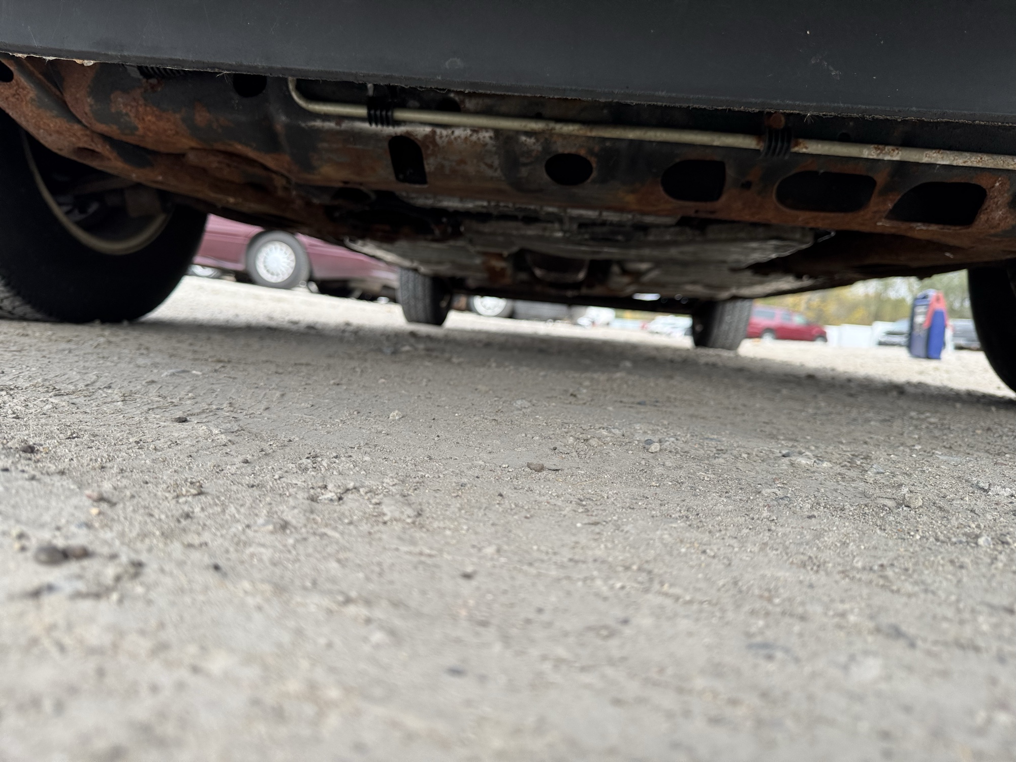 1996 oldsmobile ciera sl-1sc with 24778 miles for sale near Elk River, Minnesota 106667_16_undercar_front.jpg