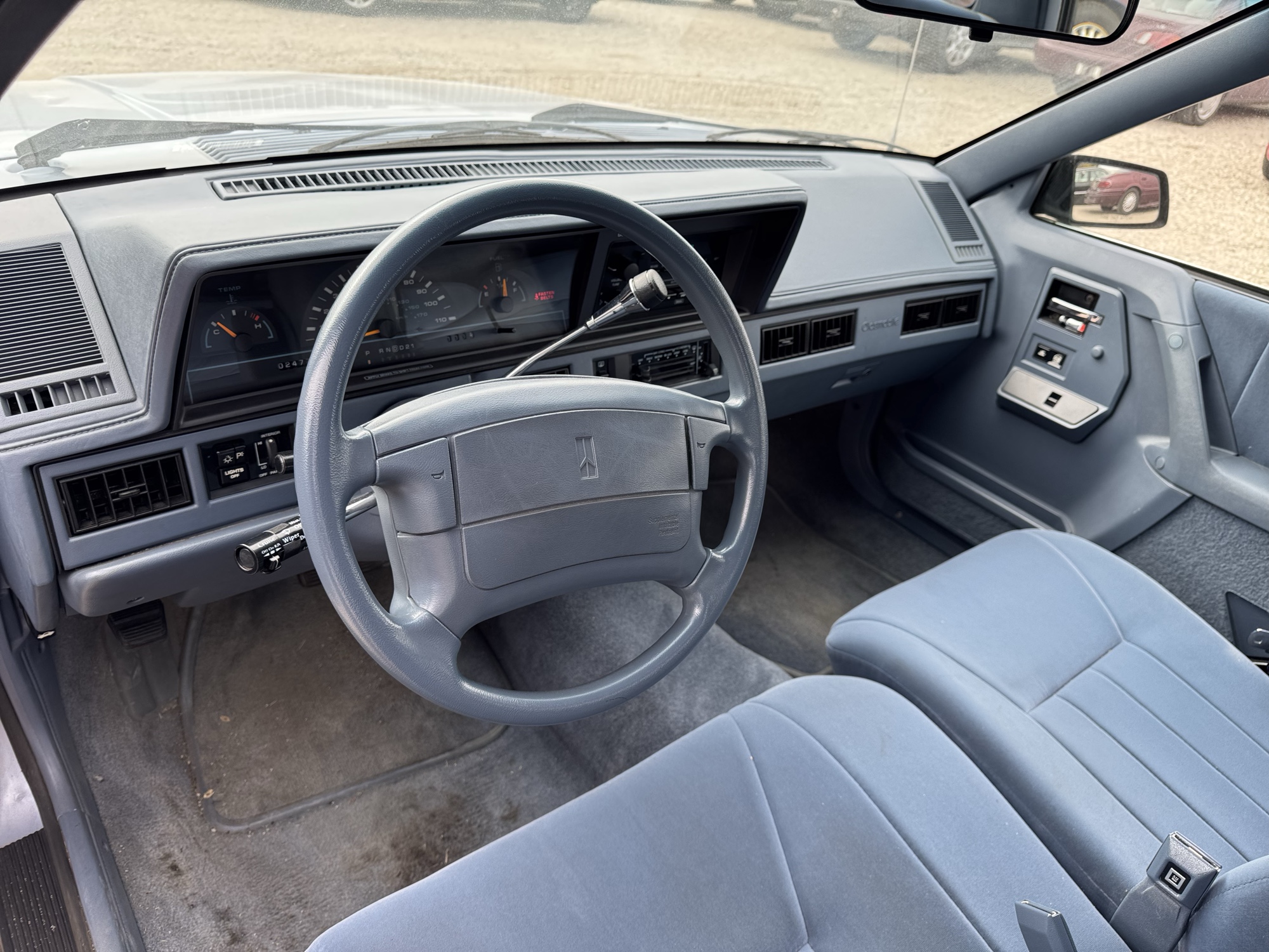 1996 oldsmobile ciera sl-1sc with 24778 miles for sale near Elk River, Minnesota 106667_33_dash_from_driver.jpg