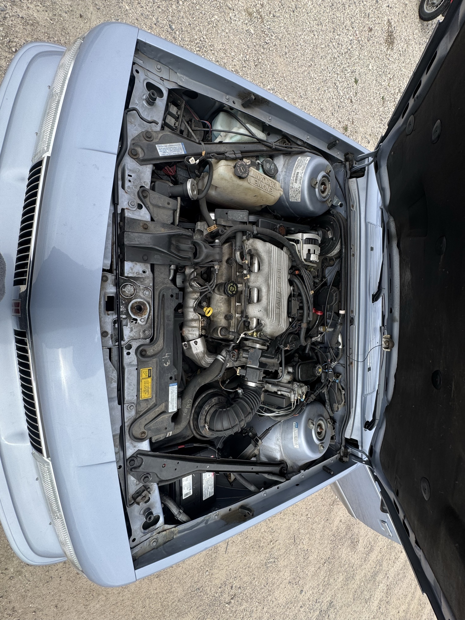 1996 oldsmobile ciera sl-1sc with 24778 miles for sale near Elk River, Minnesota 106667_49_engine_bay.jpg