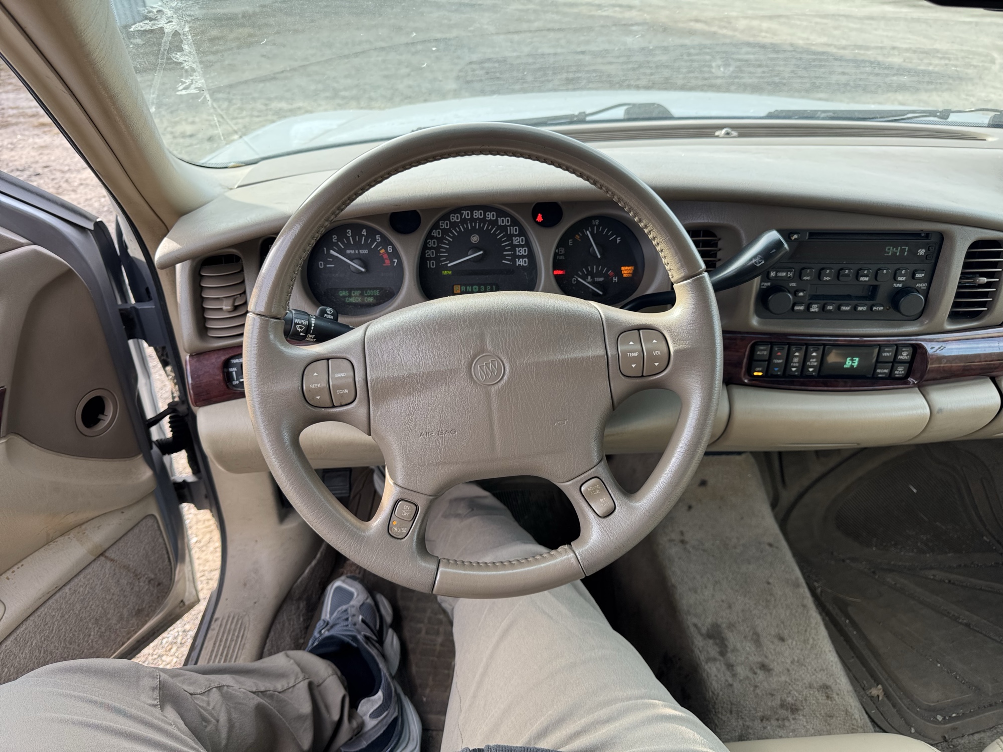 2005 buick lesabre limited with 211419 miles for sale near Elk River, Minnesota 106668_36_steering_wheel.jpg