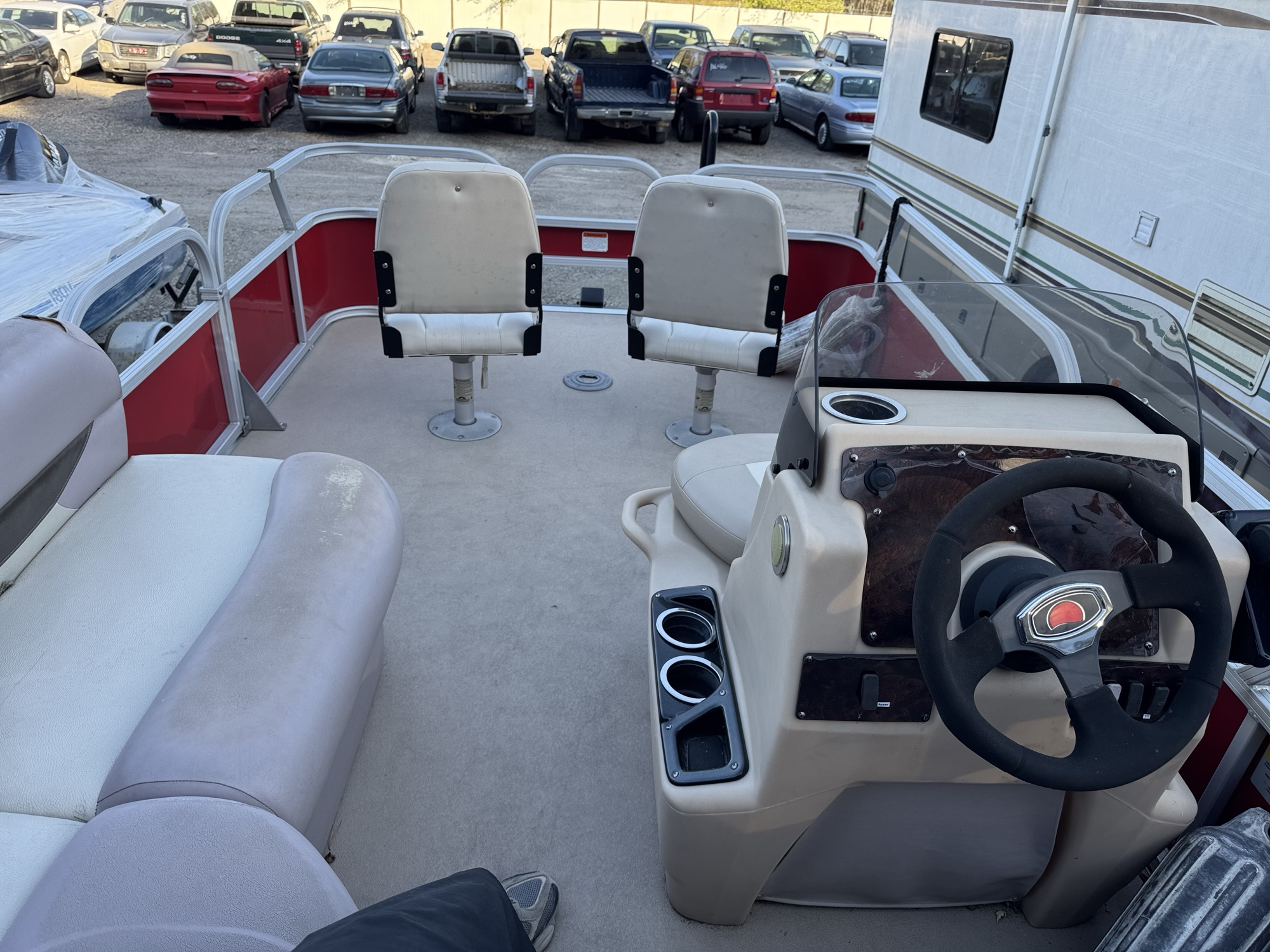 2015 suntracker bb16e for sale near Elk River, Minnesota 106669_34_whole_dash.jpg