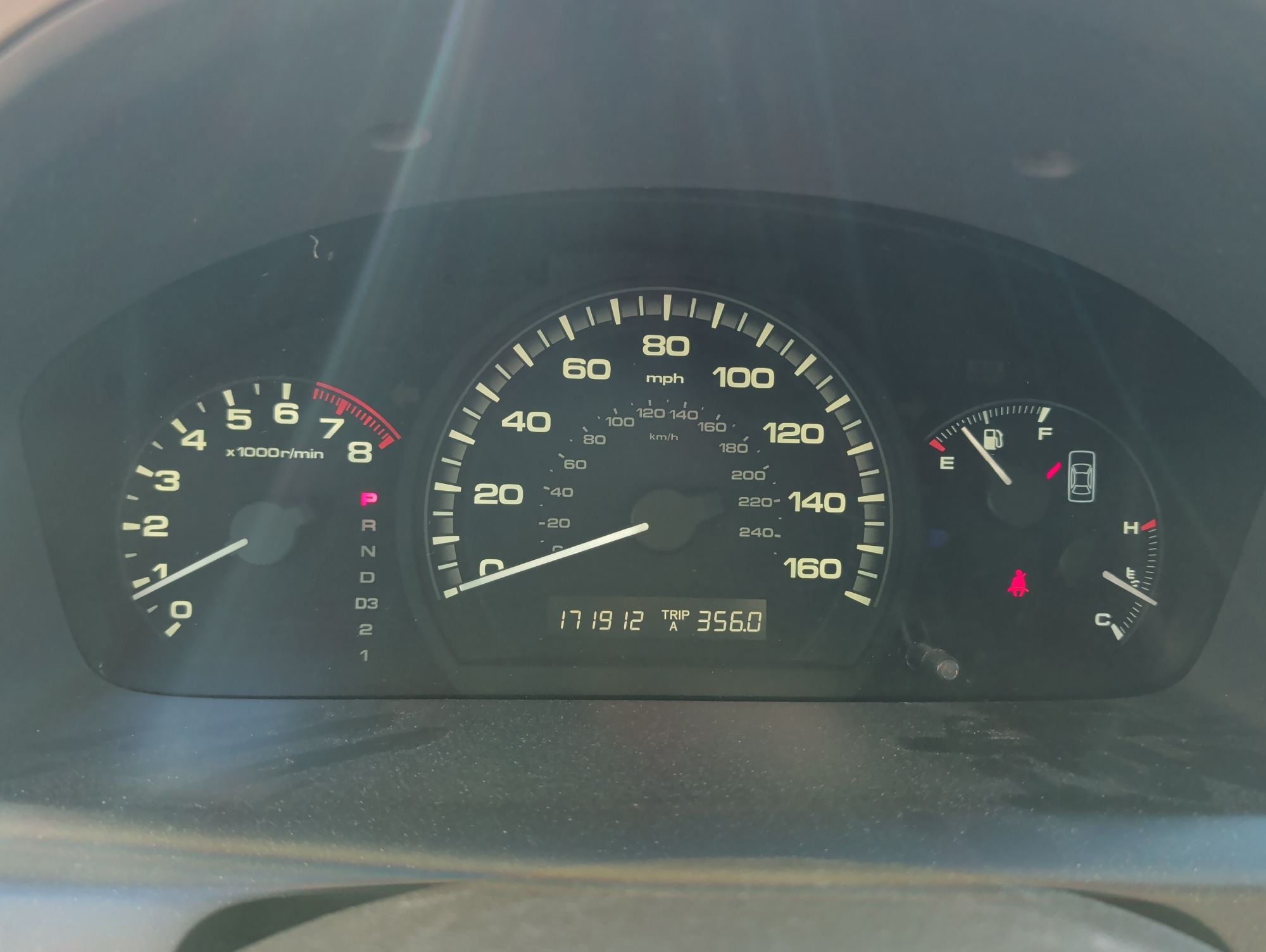 2007 honda accord ex-l-sedan-at with 171912 miles for sale near Elk River, Minnesota 106671_43_gauge_cluster.jpg