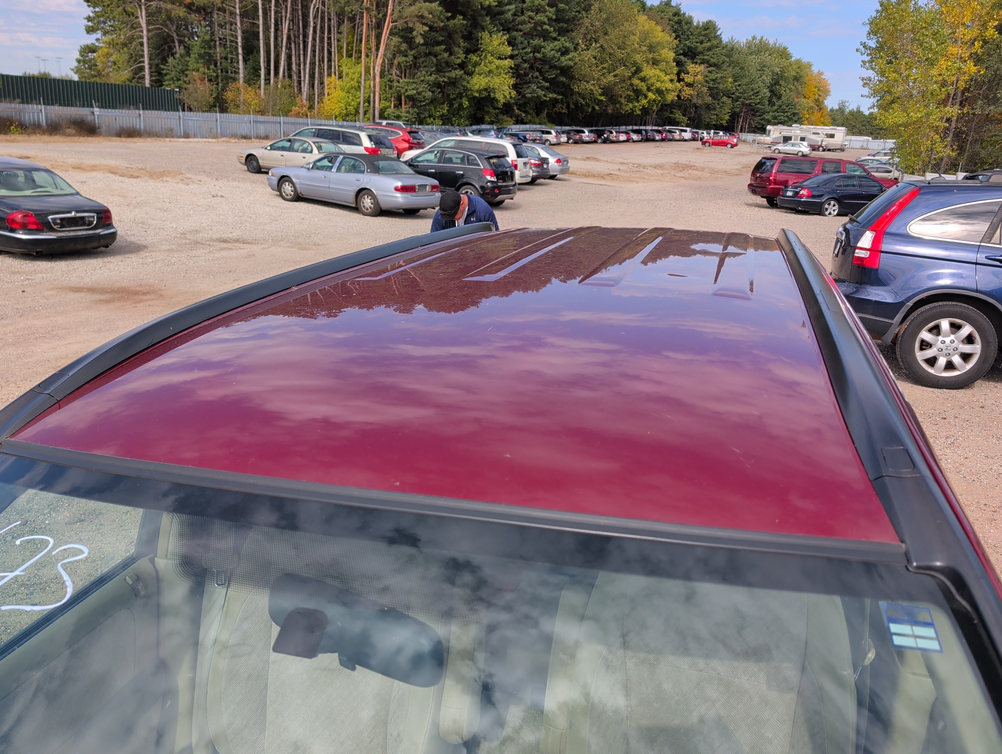 2006 honda cr-v lx-4wd-at with 52124 miles for sale near Elk River, Minnesota 106673_11_roof.jpg
