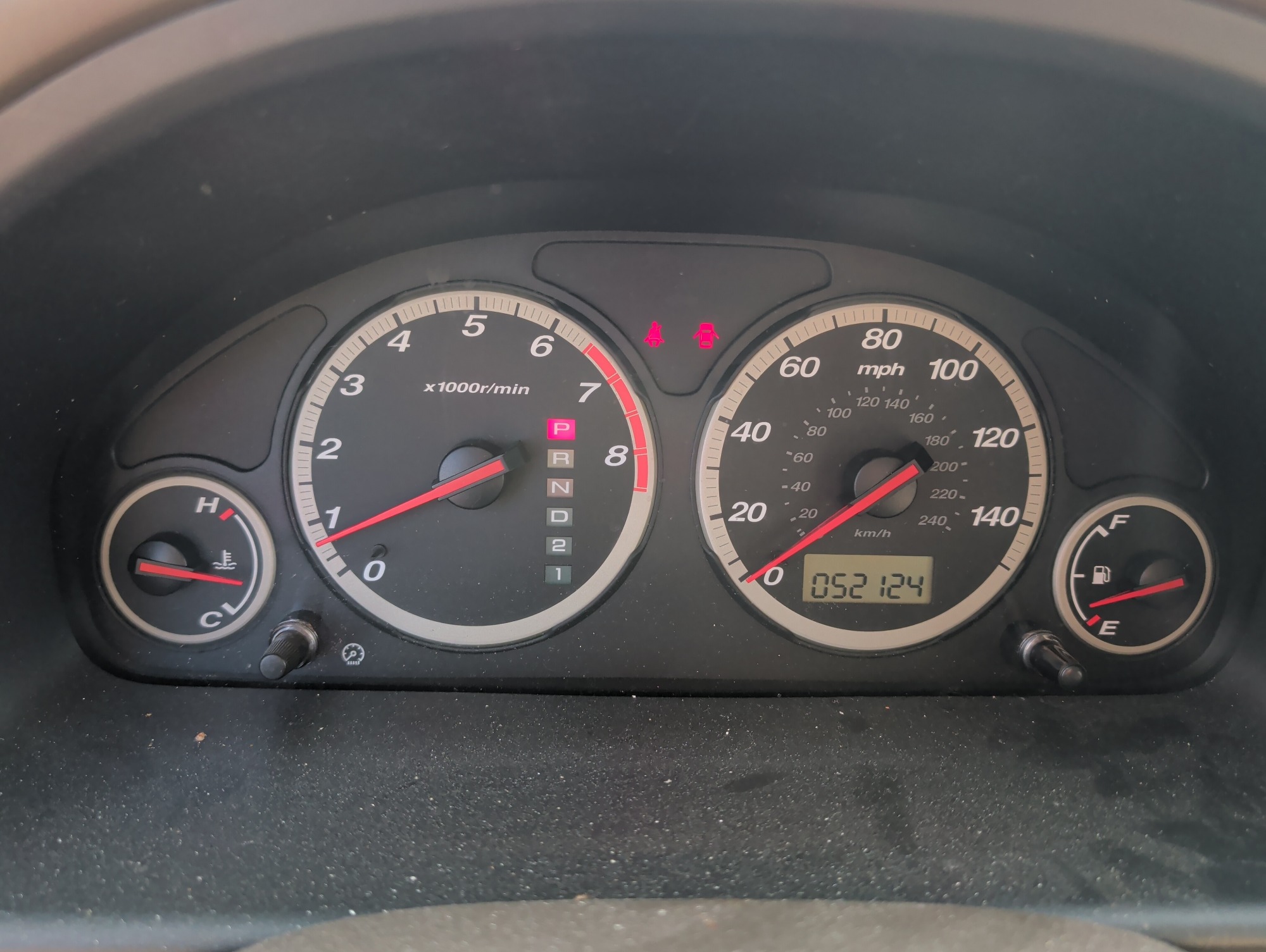 2006 honda cr-v lx-4wd-at with 52124 miles for sale near Elk River, Minnesota 106673_43_gauge_cluster.jpg