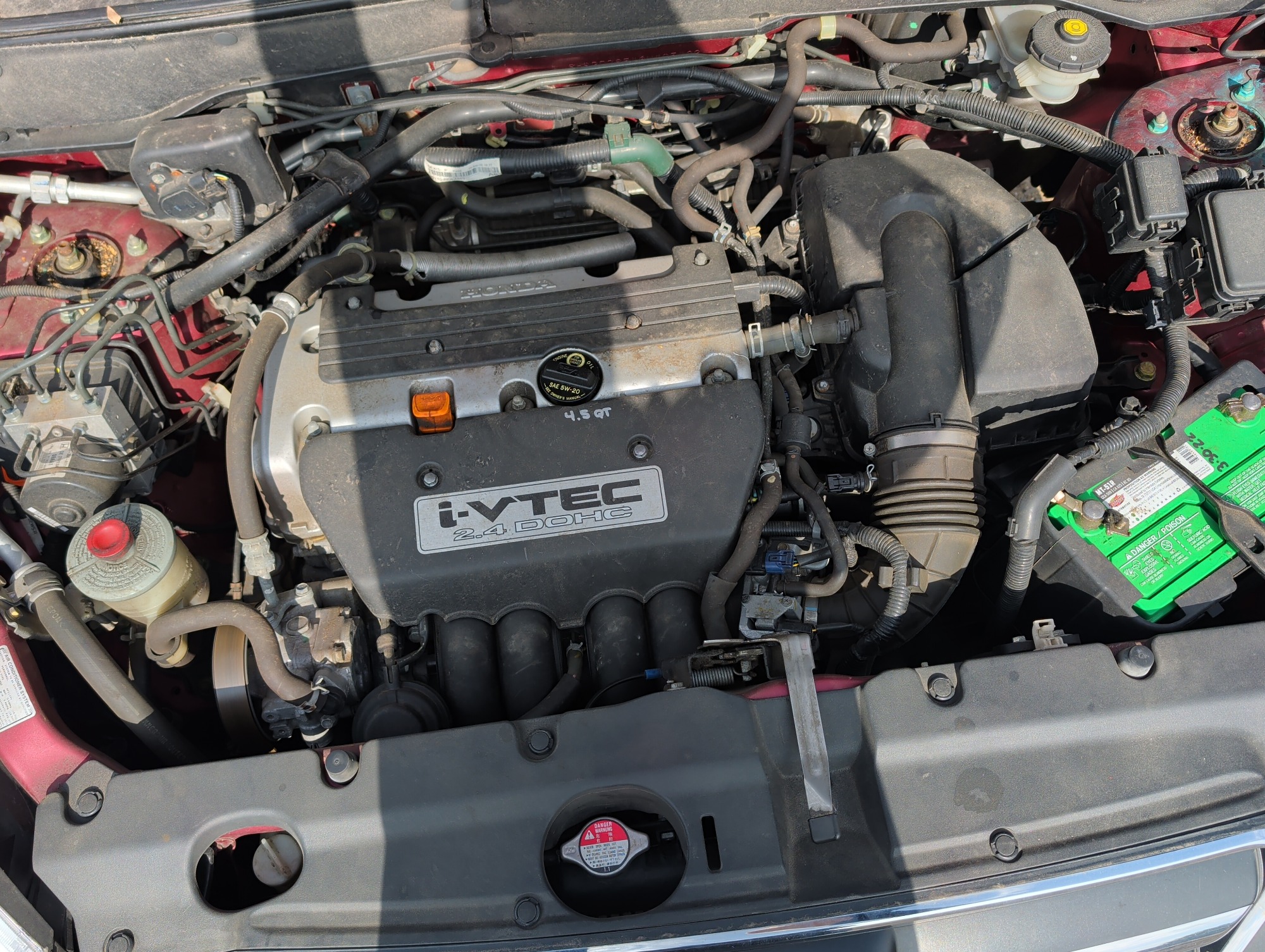 2006 honda cr-v lx-4wd-at with 52124 miles for sale near Elk River, Minnesota 106673_49_engine_bay.jpg