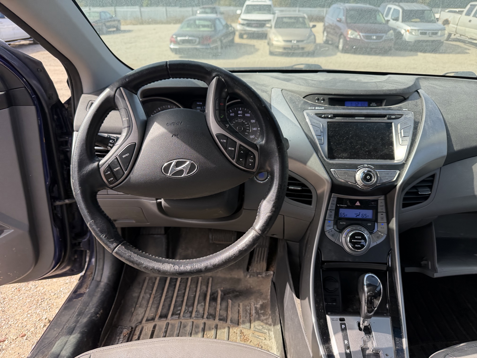 2013 hyundai elantra limited with 114604 miles for sale near Elk River, Minnesota 106674_33_dash_from_driver.jpg