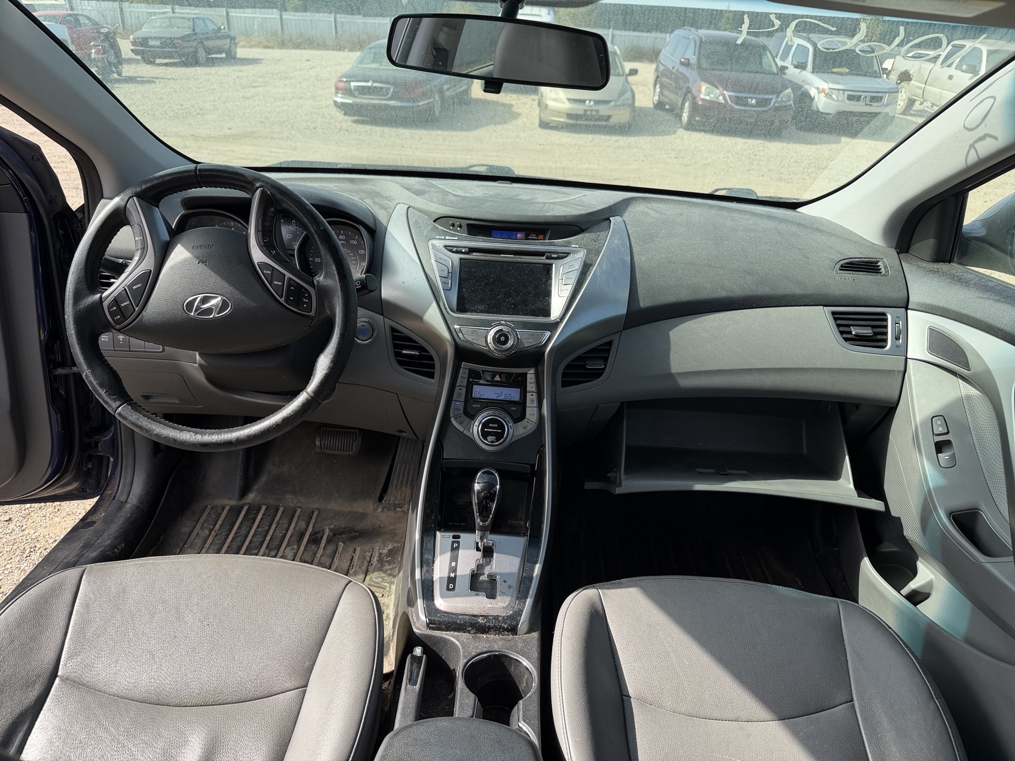 2013 hyundai elantra limited with 114604 miles for sale near Elk River, Minnesota 106674_34_whole_dash.jpg