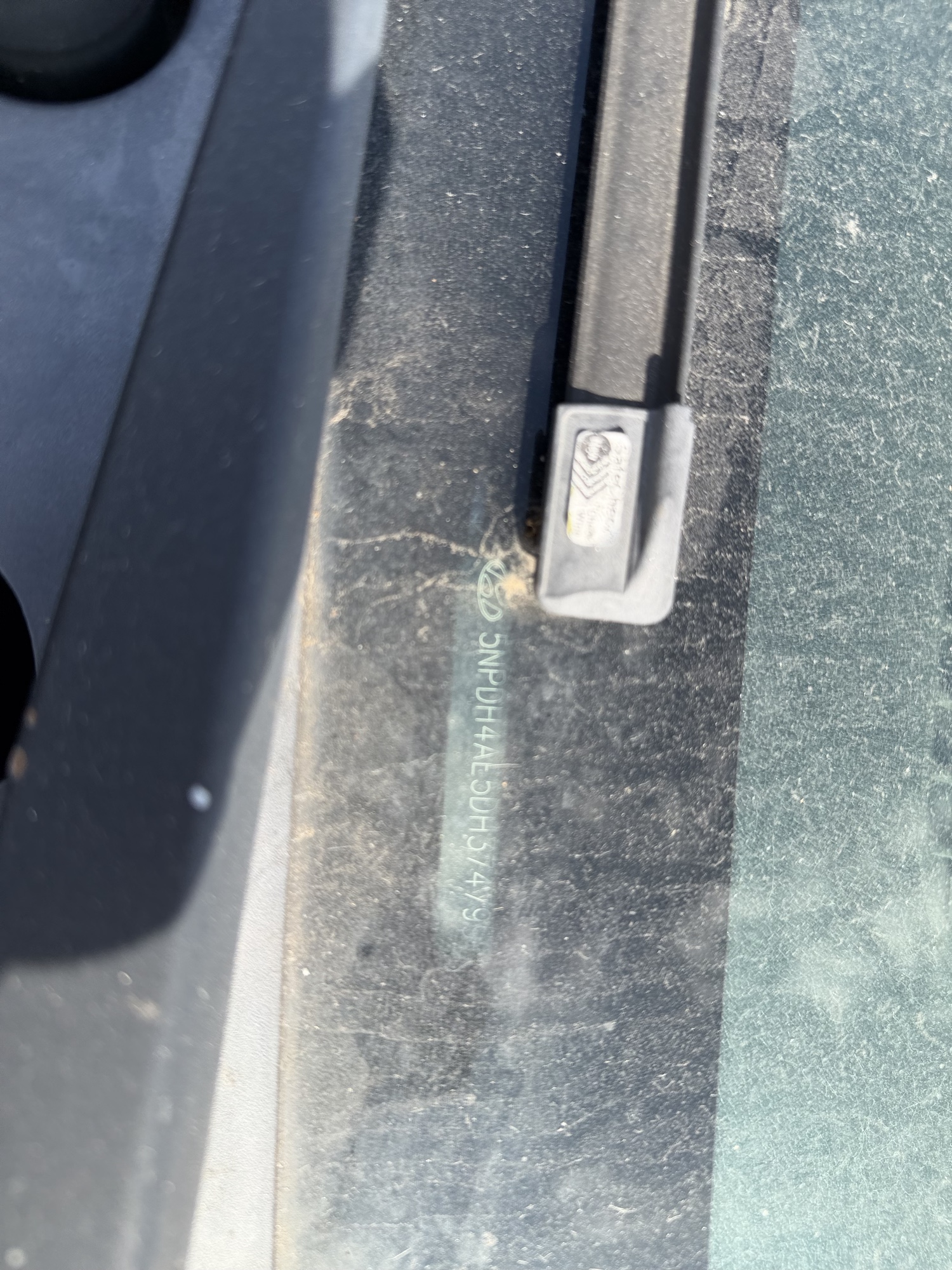 2013 hyundai elantra limited with 114604 miles for sale near Elk River, Minnesota 106674_48_windshield_vin_plate.jpg
