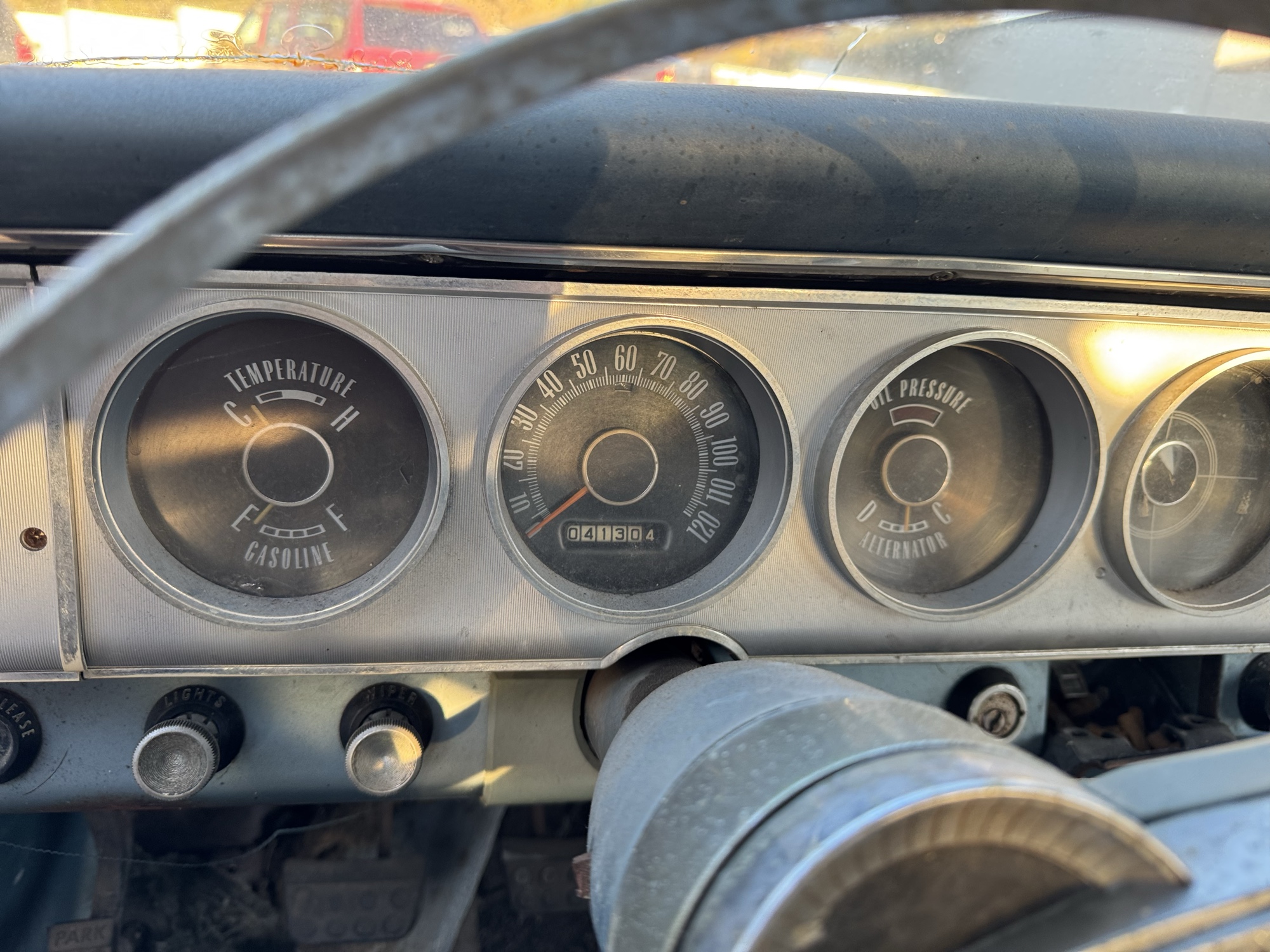 1964 plymouth belvedere with 104130 miles for sale near Elk River, Minnesota 106675_43_gauge_cluster.jpg