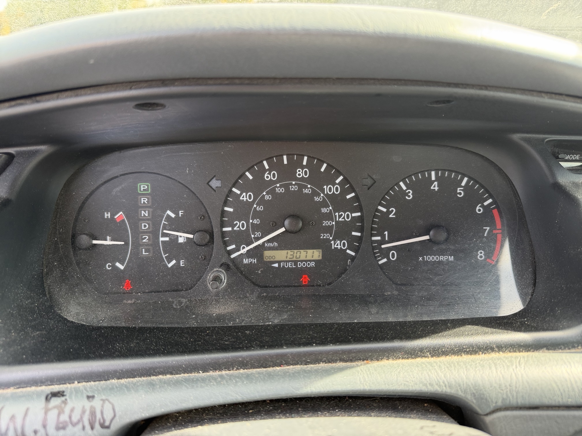 2000 toyota camry ce with 130717 miles for sale near Elk River, Minnesota 106676_43_gauge_cluster.jpg